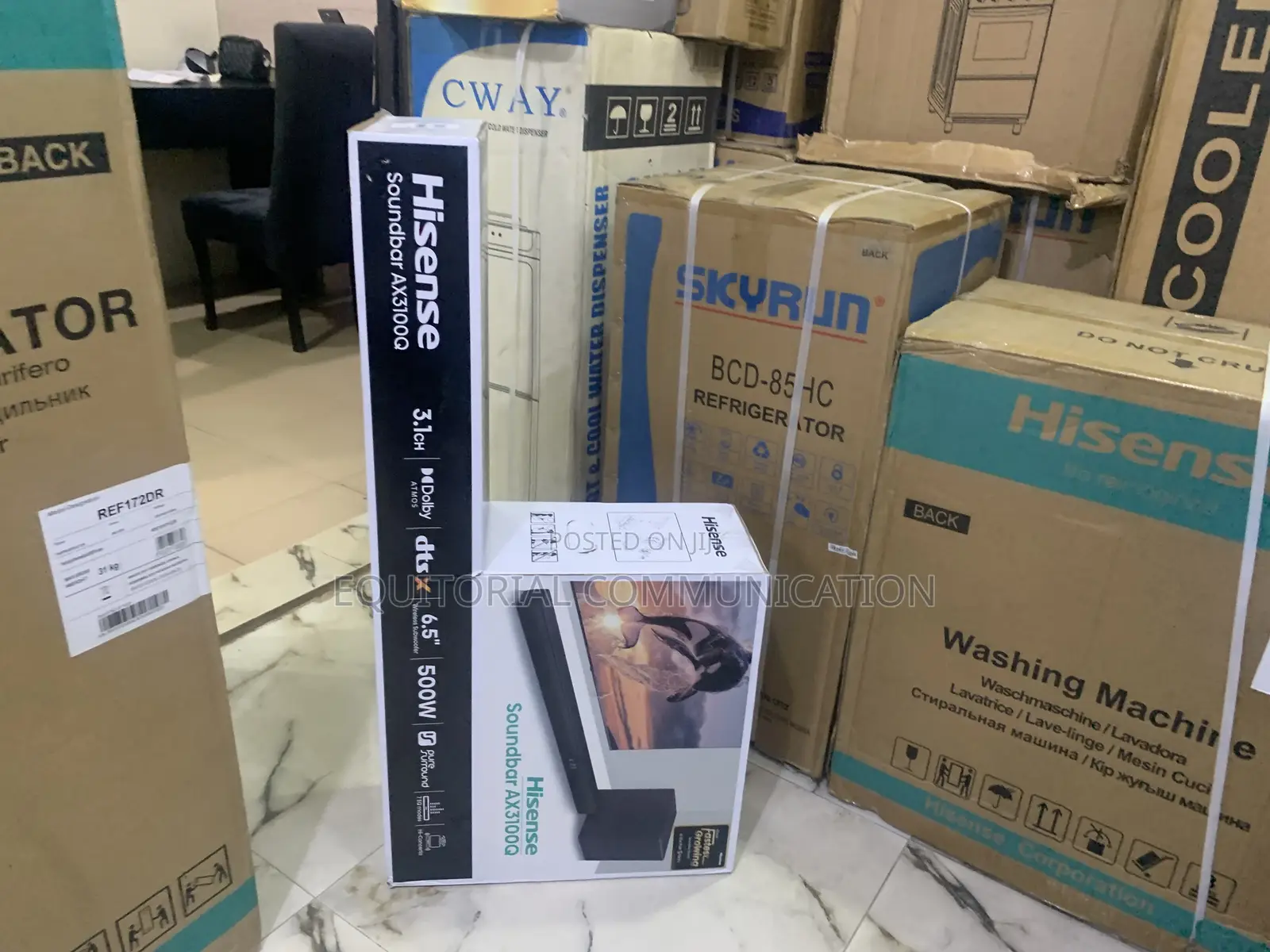 Hisense Ax3100q Soundbar With Multiple Sound Modes