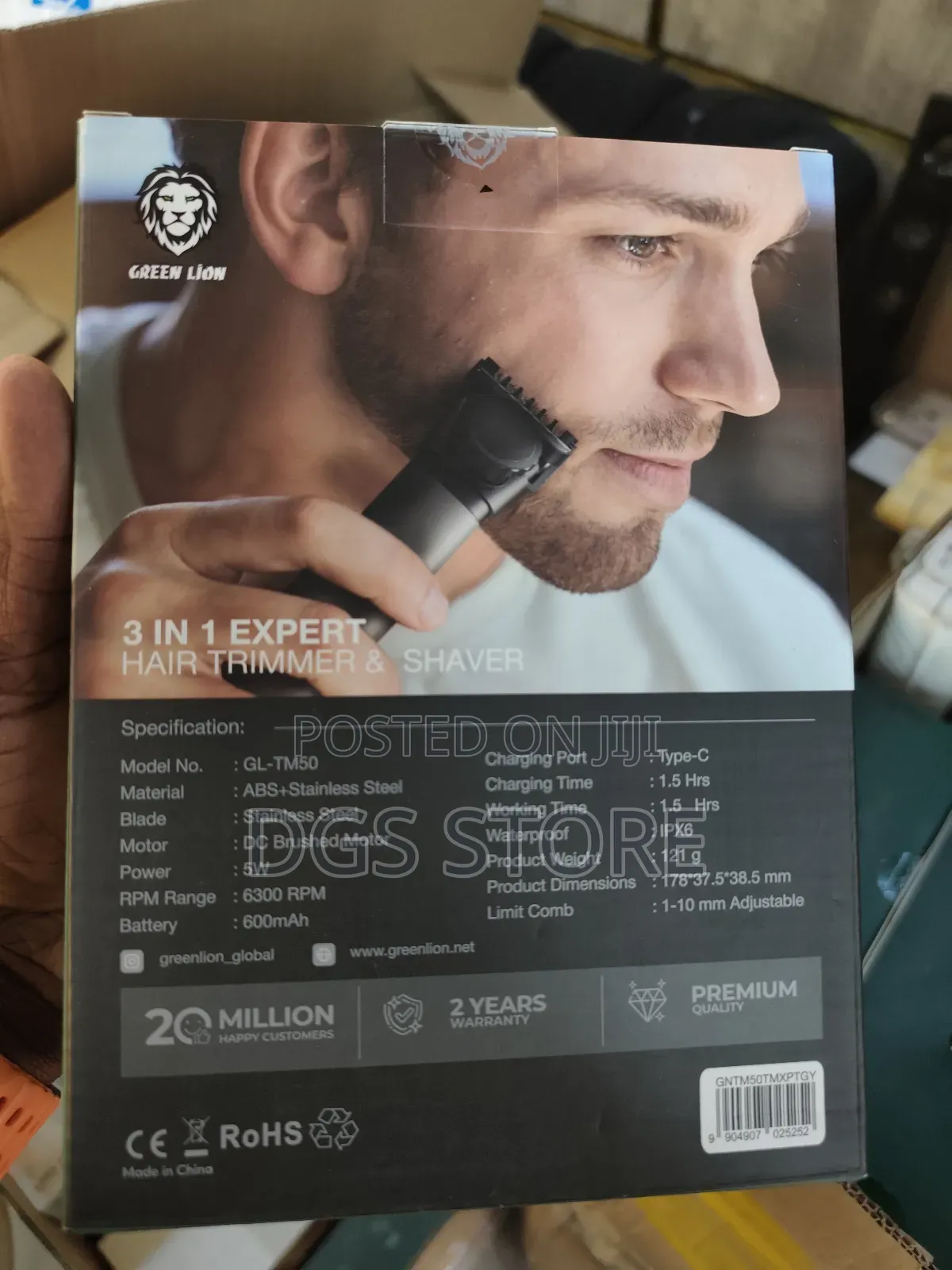 Green Lion 3in1 Expert Hair Trimmer Shaver