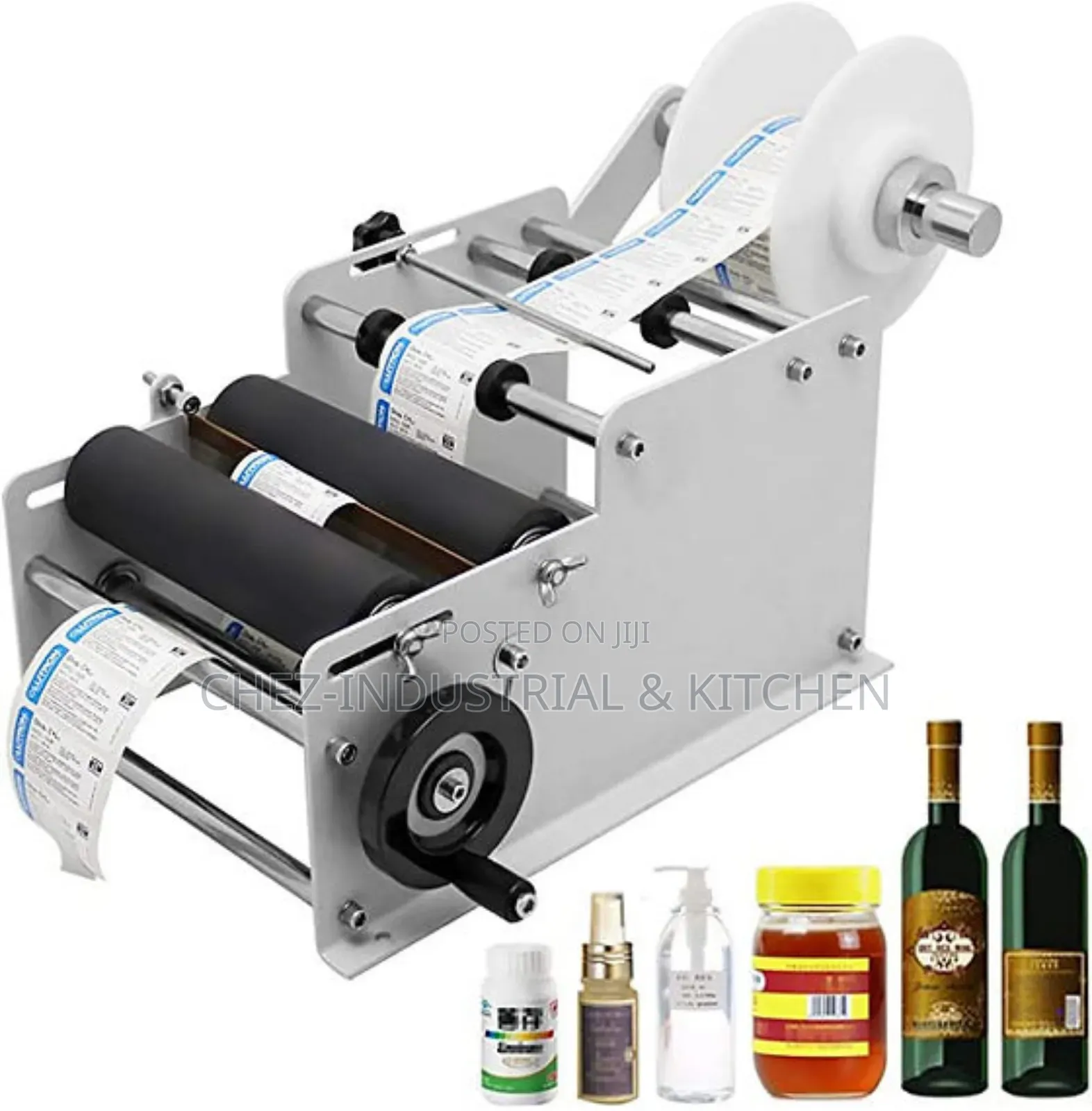 Mt-30 Manual Round Bottle Sticker Labelling Machine