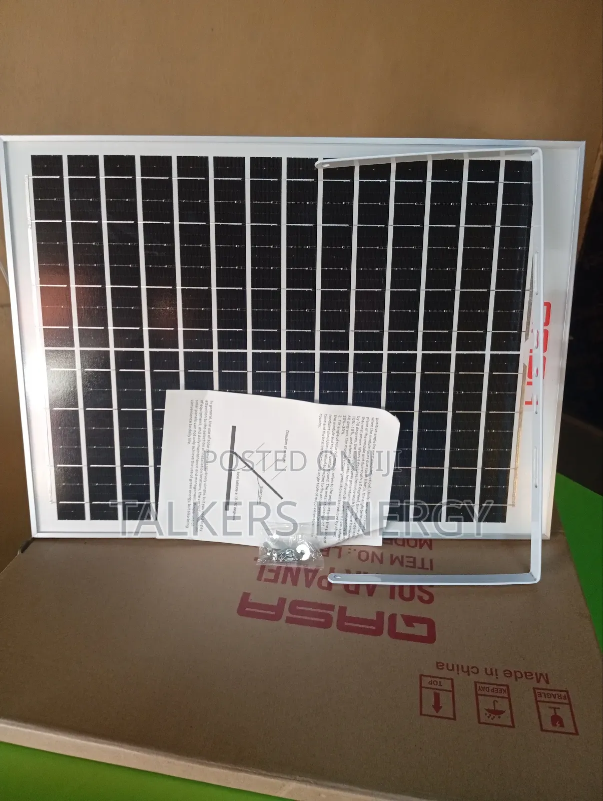 Qasa 20w Polycrystalline Solar Panel for Fans