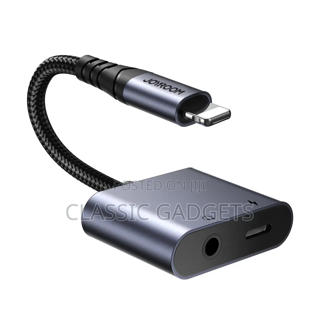 Joyroom Sy-L01 2-in-1 Audio Adapter (Lightning to 3.5mm+Lightning)