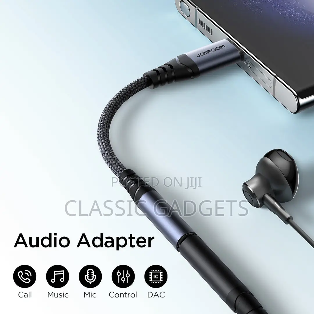 Joyroom Sy-C01 Audio-Transfer Series Audio Adapter (Type-C to 3.5mm