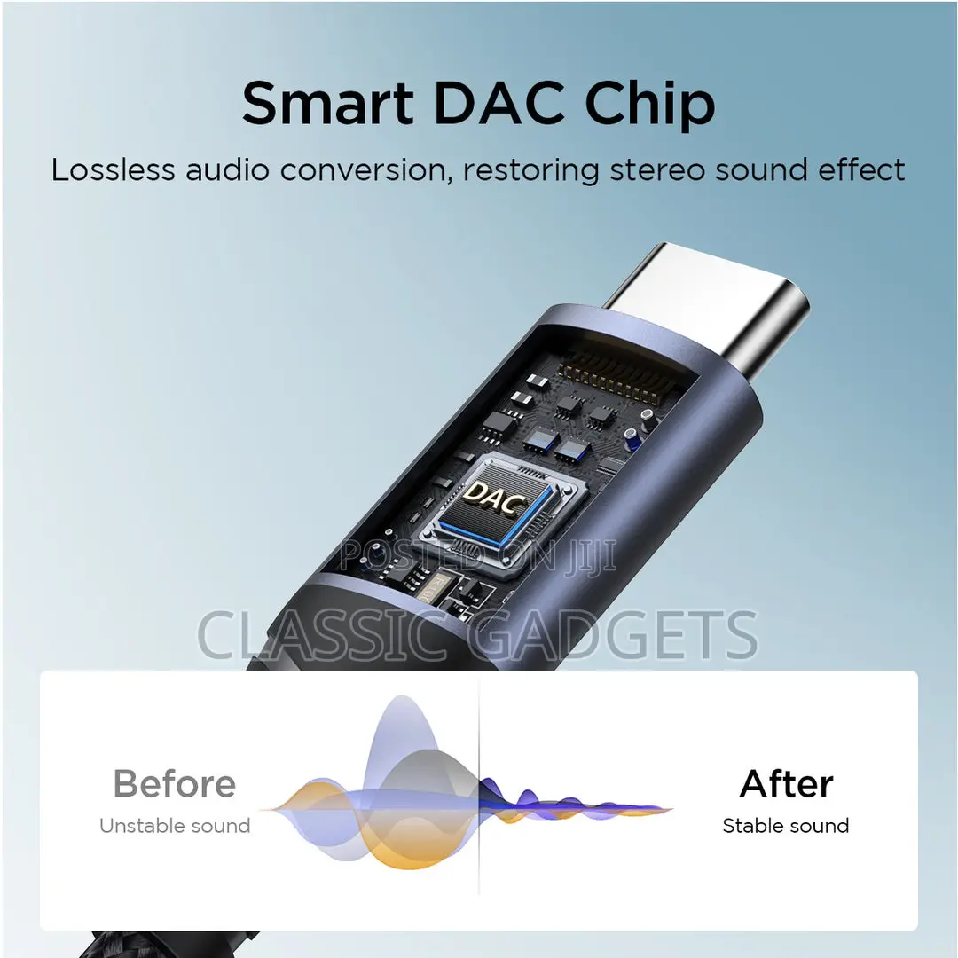 Joyroom Sy-C01 Audio-Transfer Series Audio Adapter (Type-C to 3.5mm
