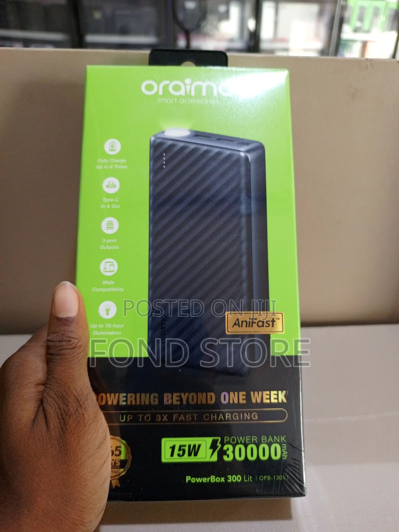 Oraimo Opob-1301 30000mah Powerbank