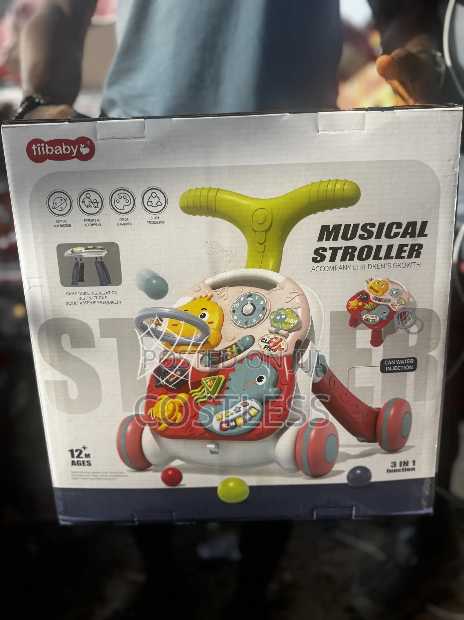 Activity Baby Walker With Music and Basketball