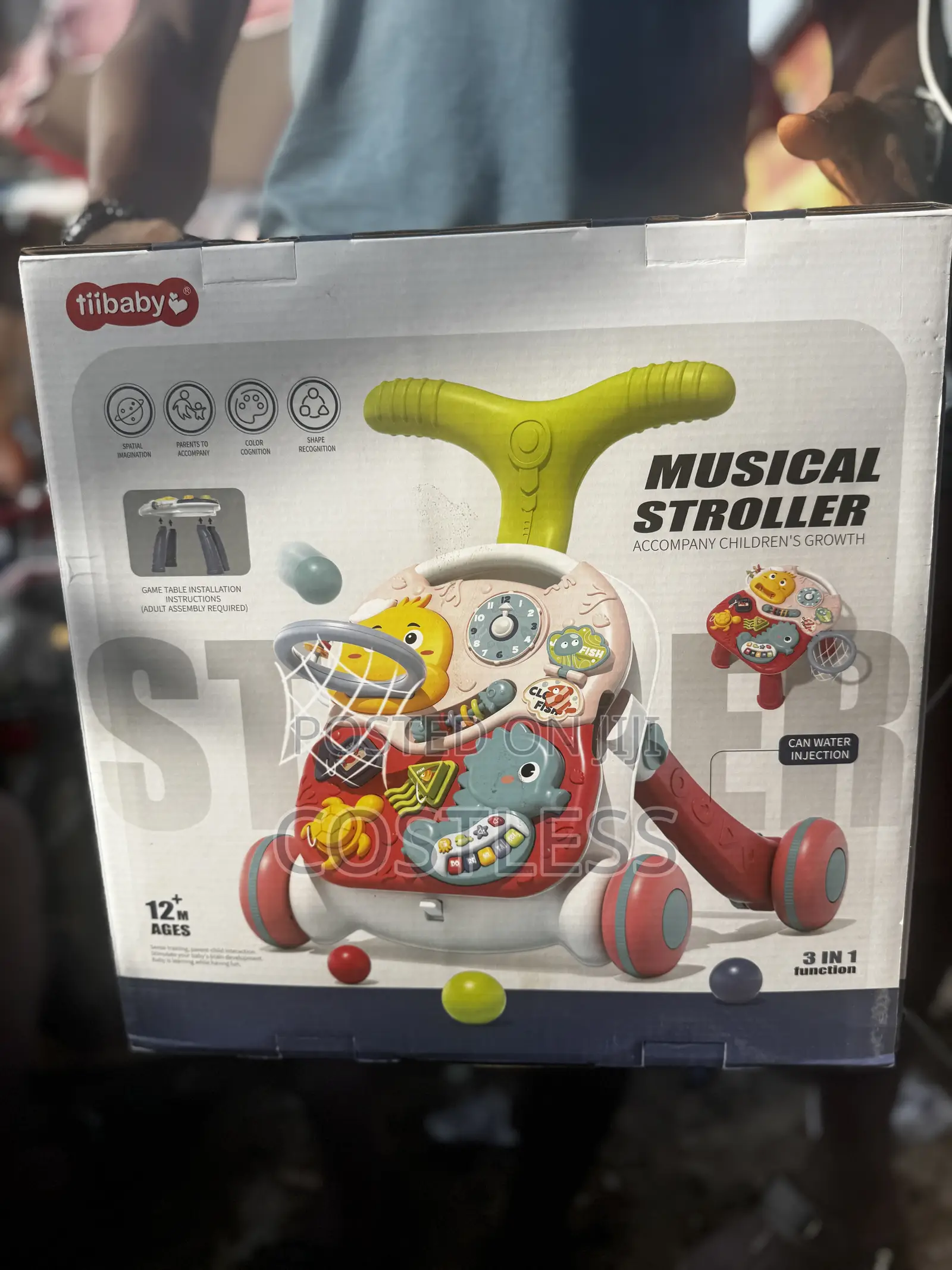 Activity Baby Walker With Music and Basketball