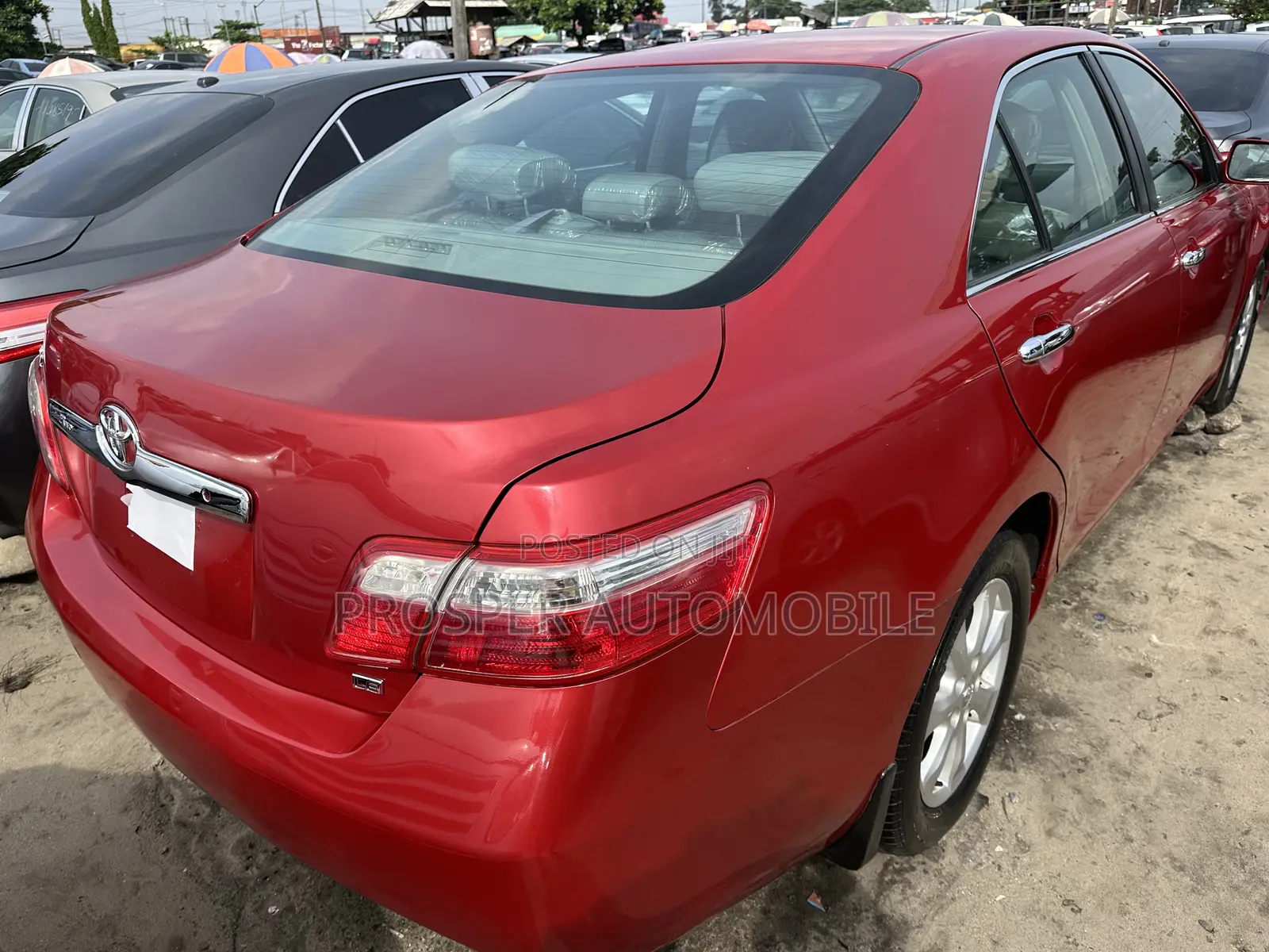 Toyota Camry LE 4dr Sedan (2.4L 4cyl 5A) 2008 Red