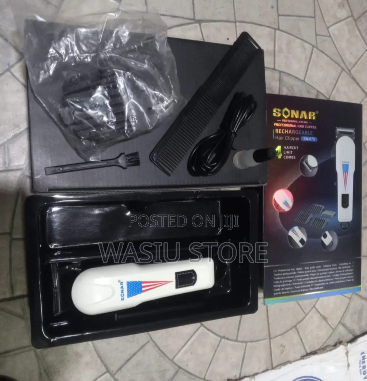 Sonar Rechargeable Hair Clipper
Sn-073