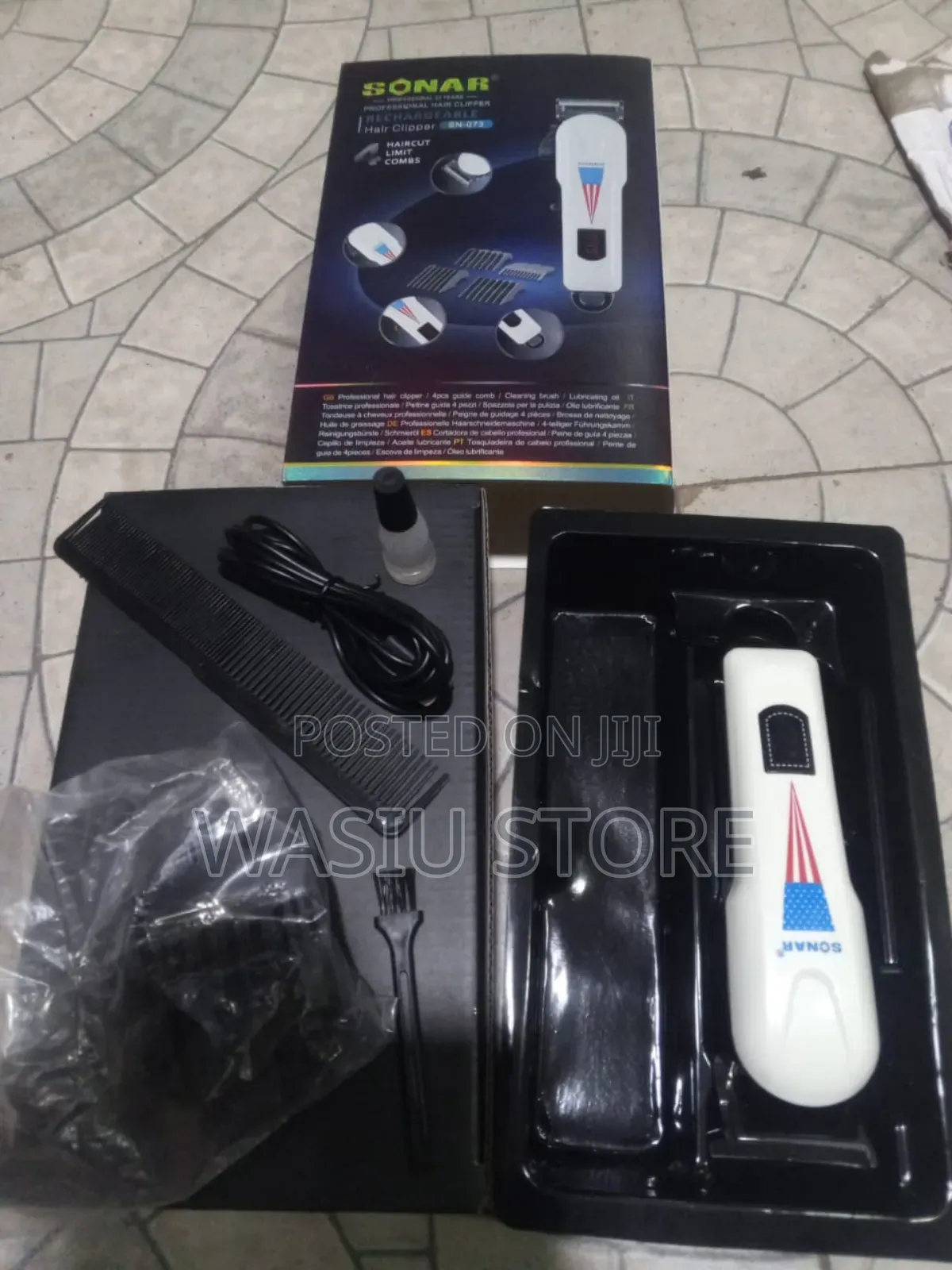 Sonar Rechargeable Hair Clipper
Sn-073