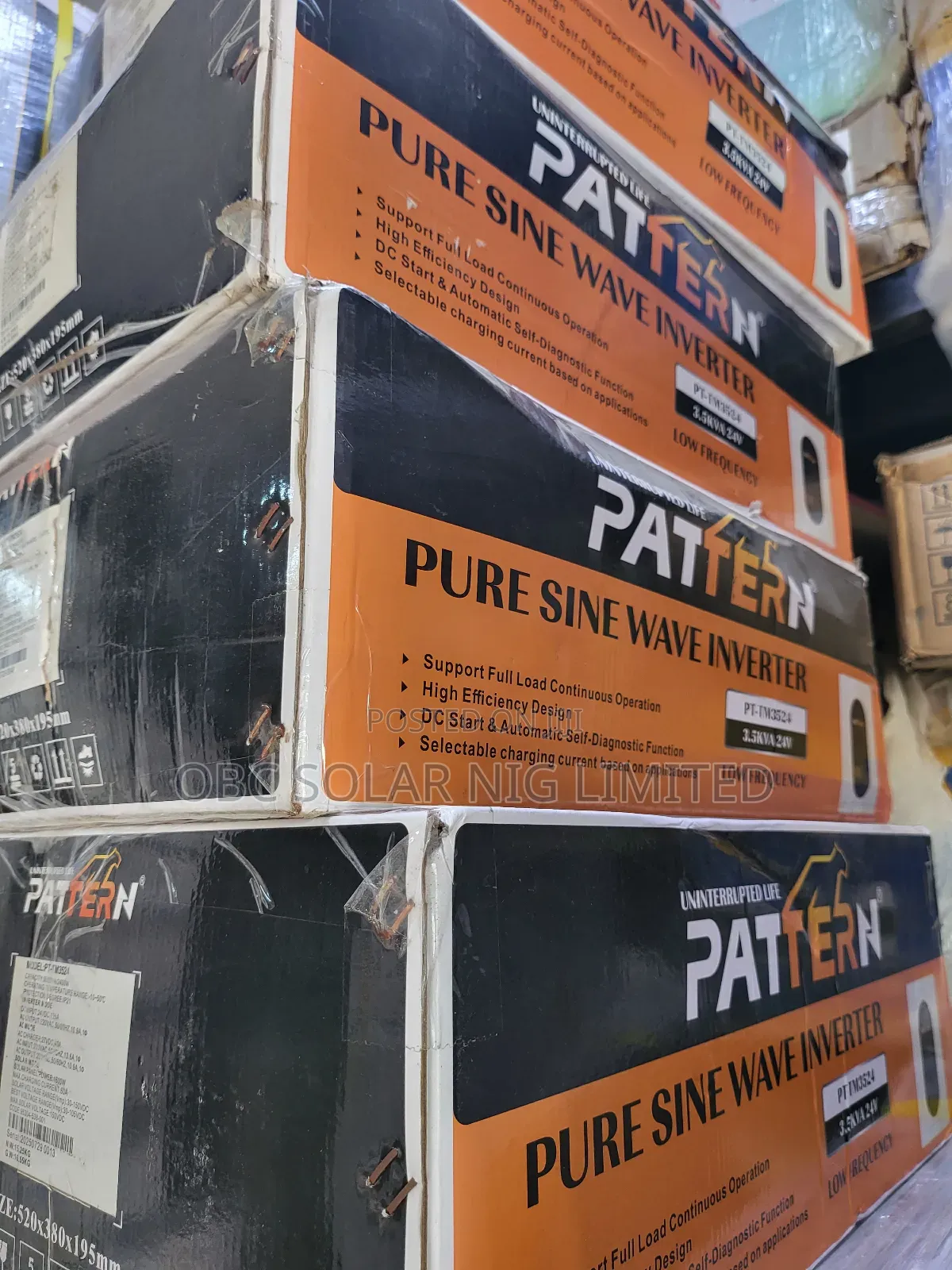 Pattern Original Pure Sine Wave Inverter 3kva 24v