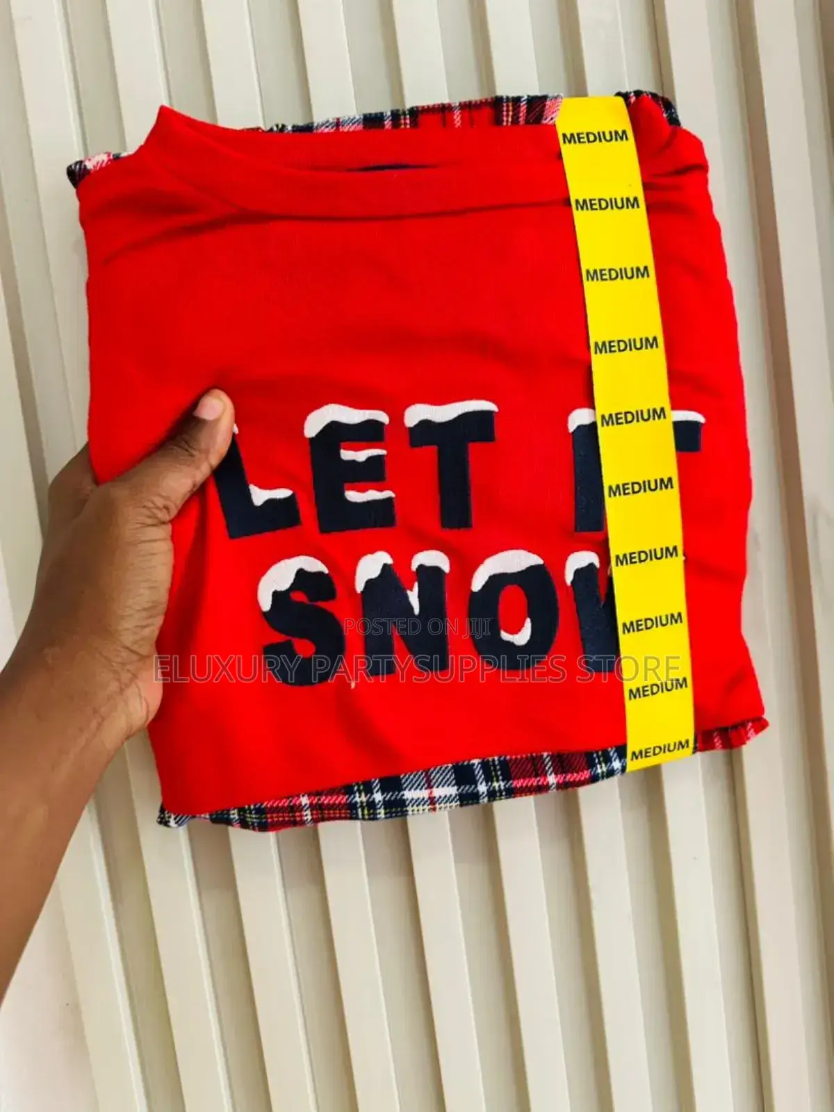 Let It Snow Luxury Christmas Pyjamas