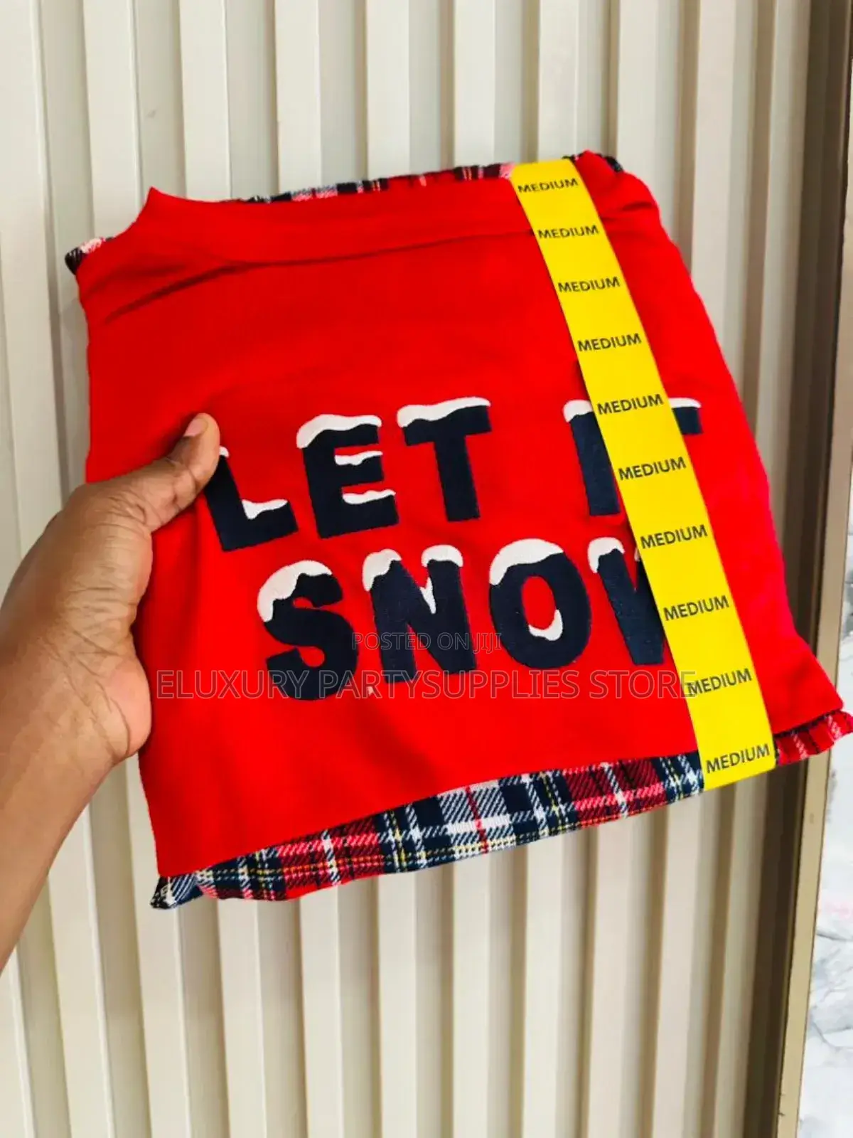 Let It Snow Luxury Christmas Pyjamas