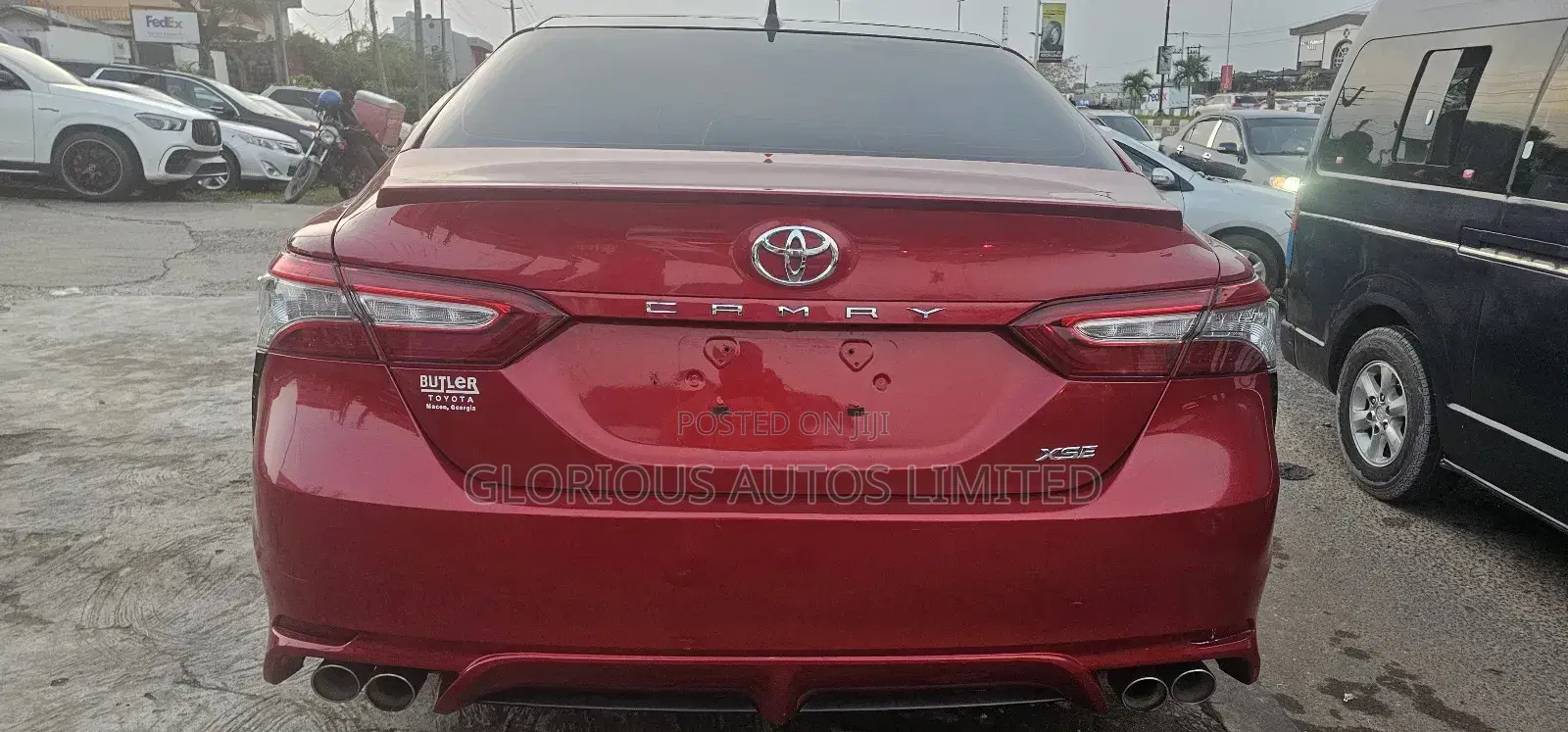 Toyota Camry XSE (2.5L 4cyl 8A) 2019 Red