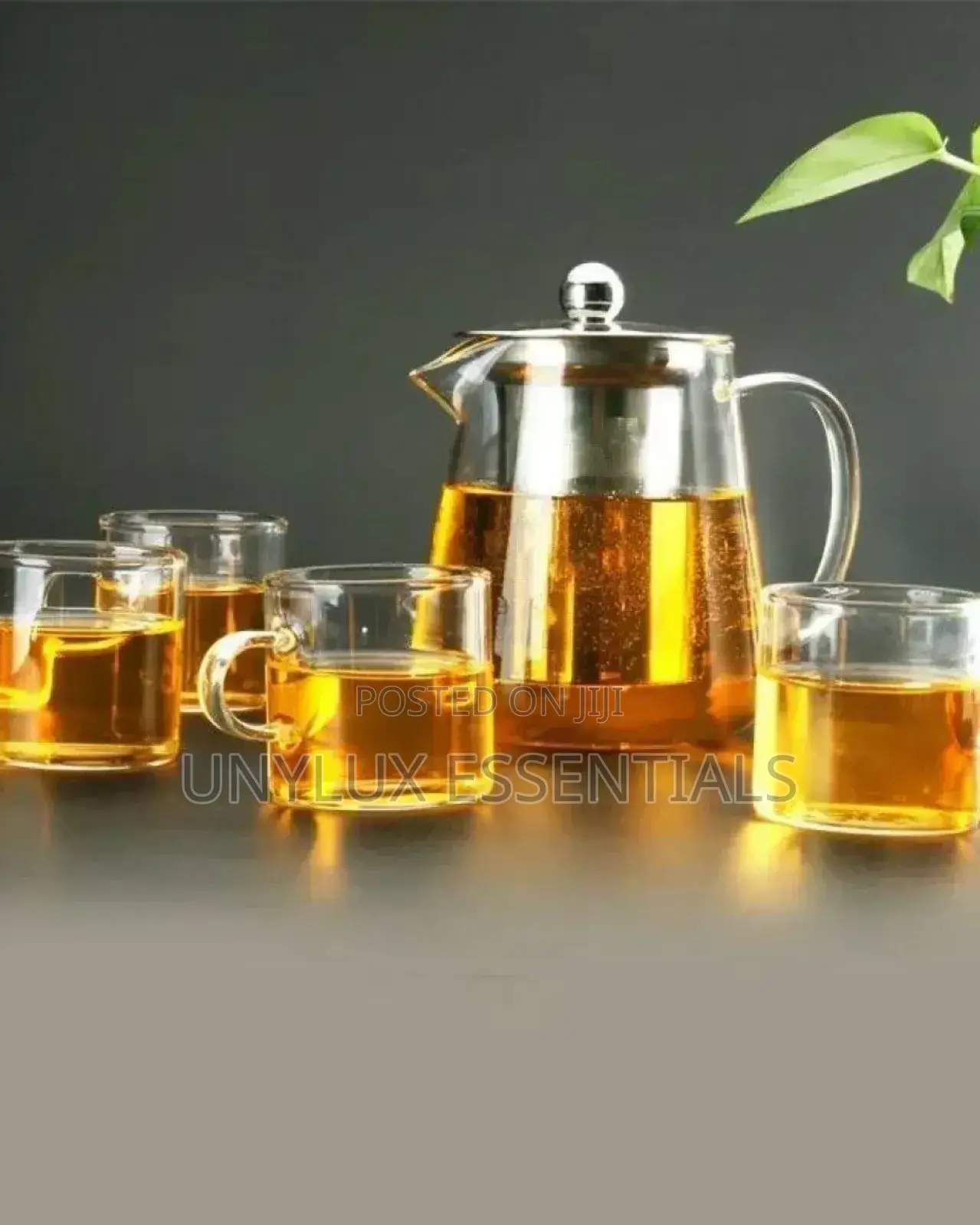 Glass Kettle Heat Resistant Teapot With Filter