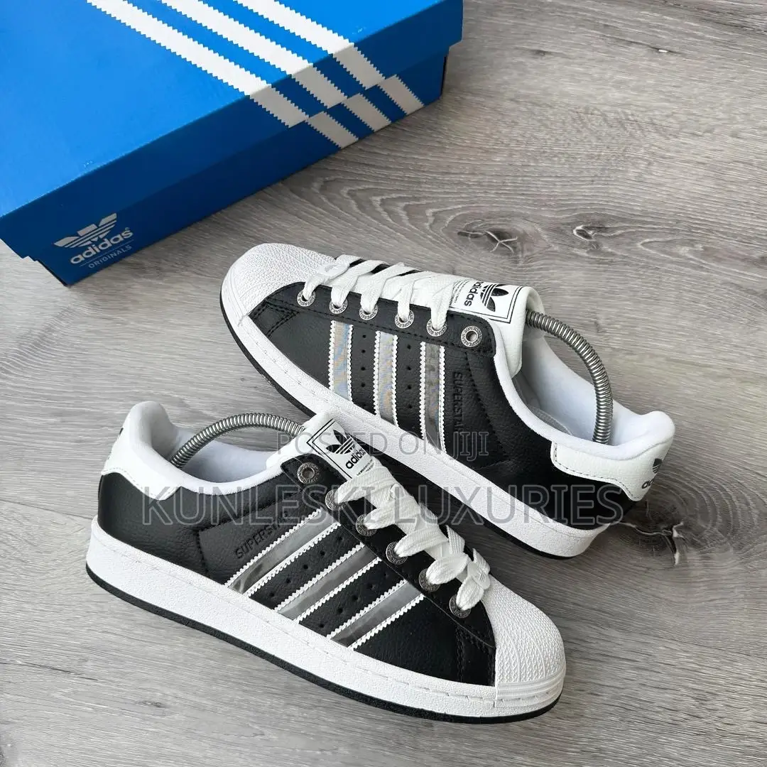 Original Adidas Super-star Ii Sneakers In Two Colors
