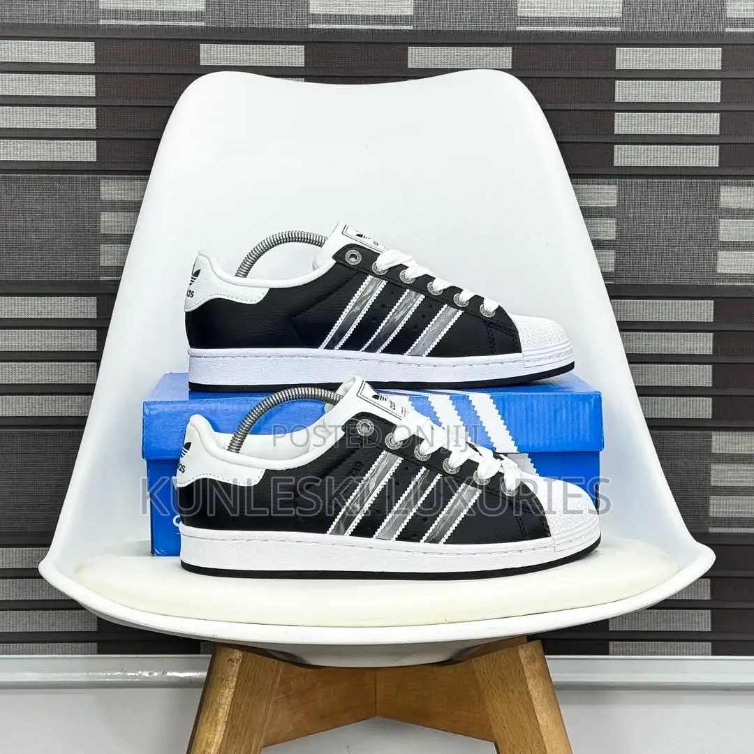 Original Adidas Super-star Ii Sneakers In Two Colors
