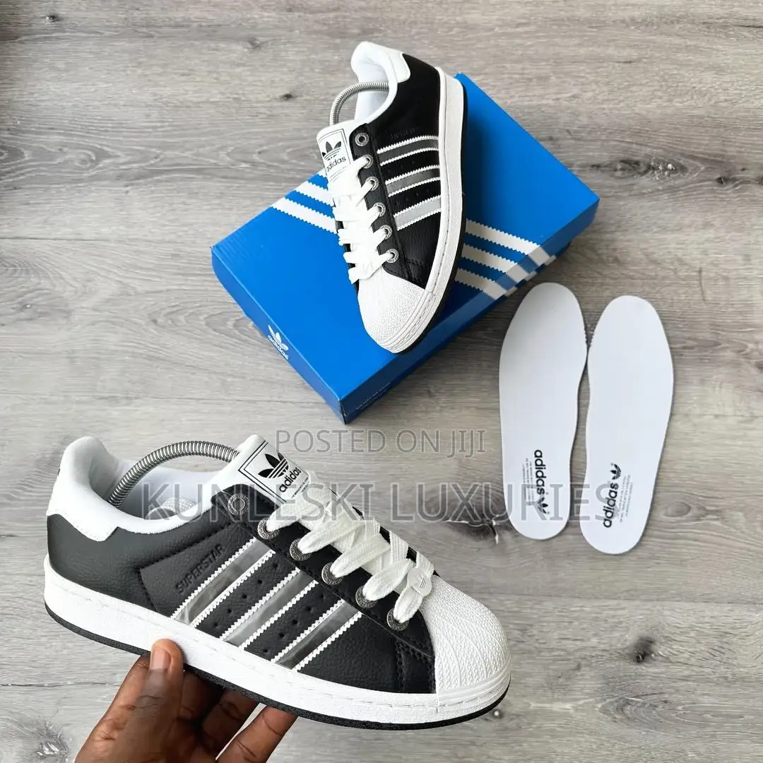 Original Adidas Super-star Ii Sneakers In Two Colors