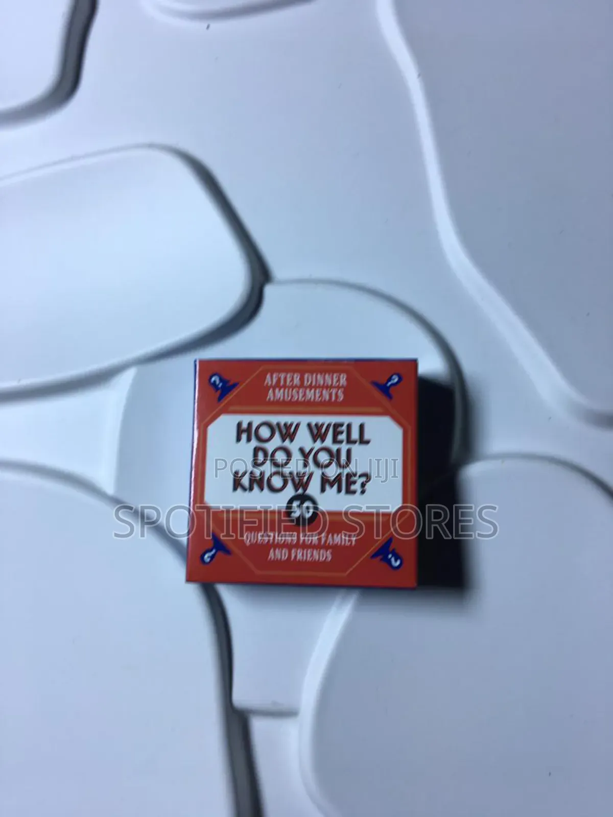 Card Game How Well Do You Know Me