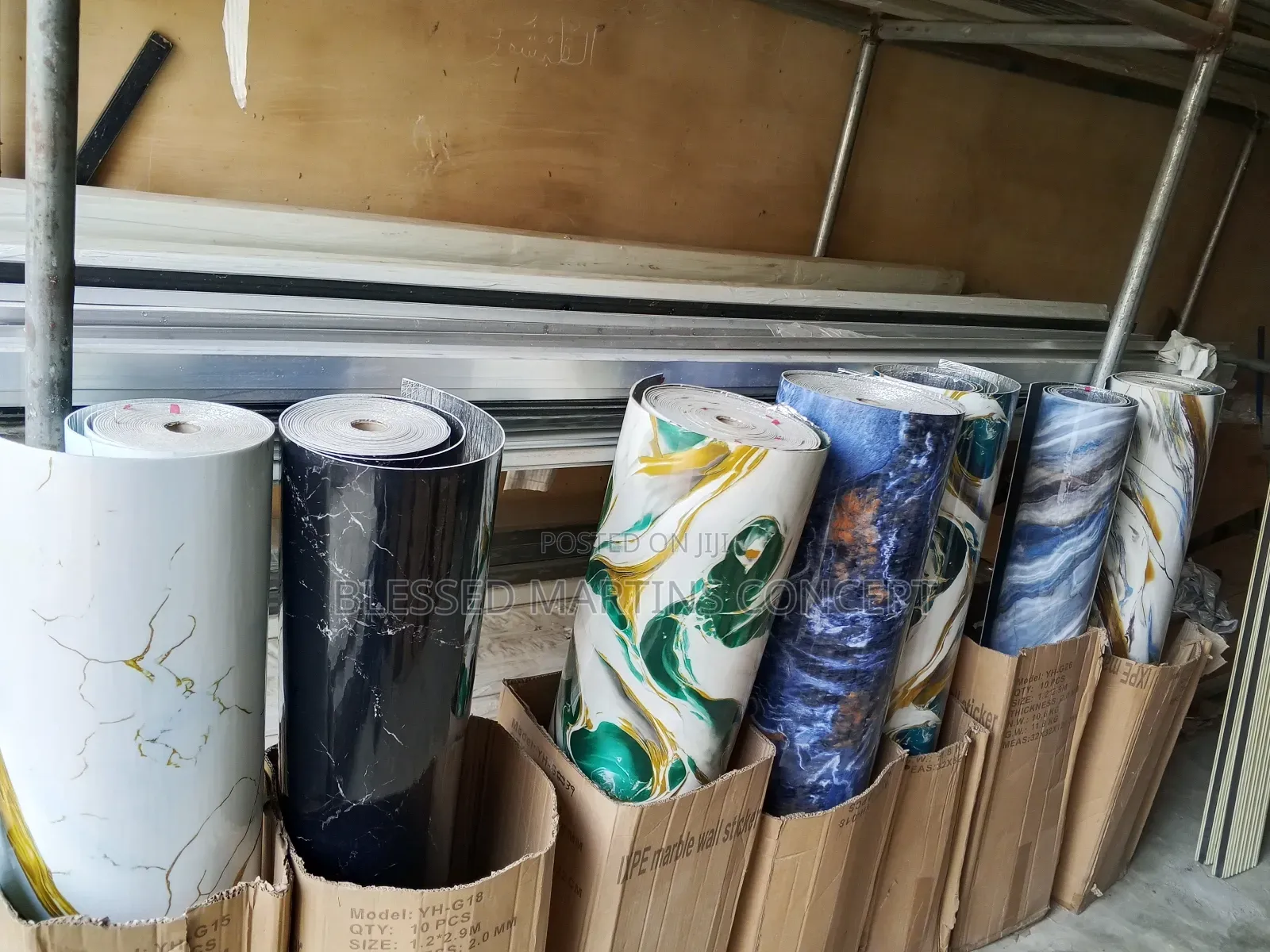 Water Resistant Marble Sticker Good for Interior Walls, Etc