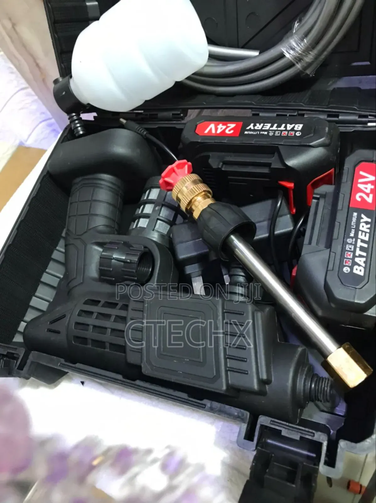 Cordless Pressure Washer, 24v Battery Powered Washer