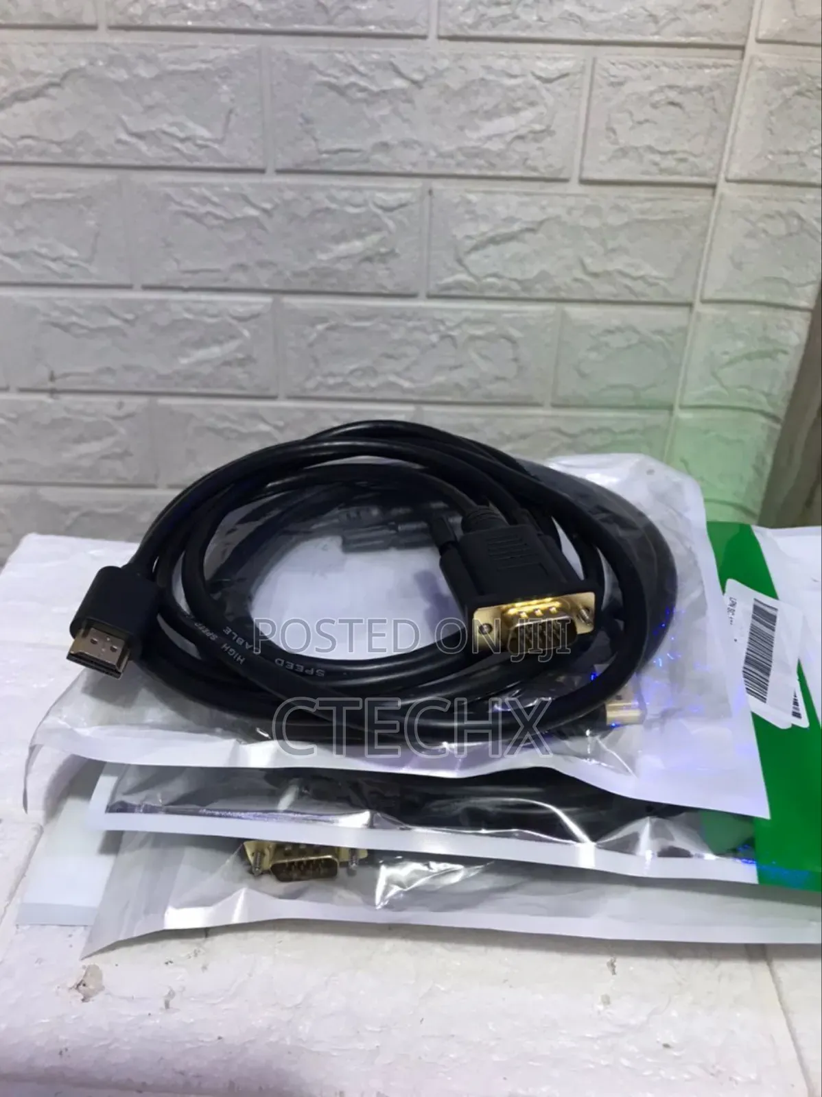 6ft/1.8m Gold-Plated 1080p Hdmi to Vga Adapter Cable