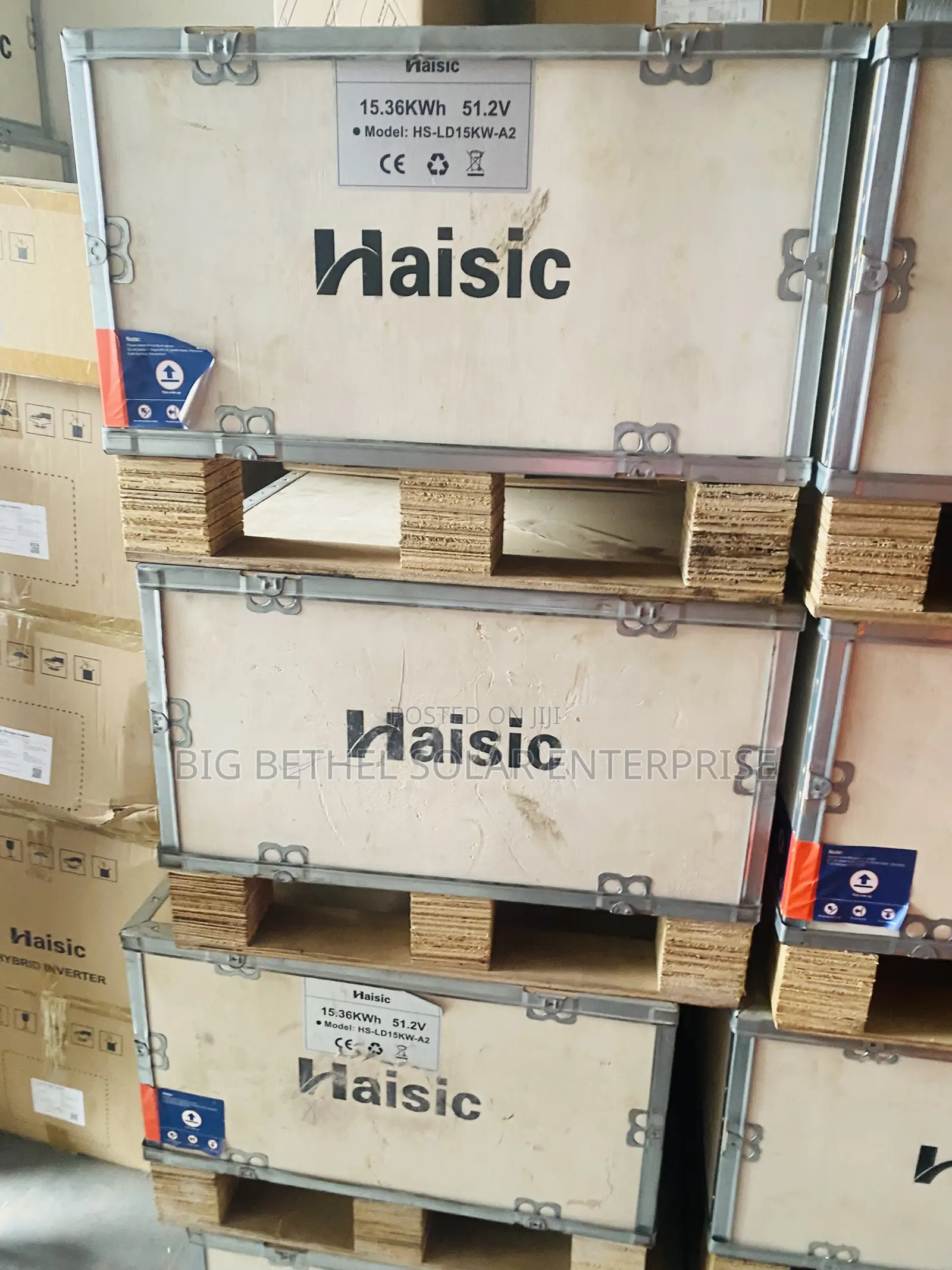Hasic 15kwh 48v 300ah Solar Lithum Battery