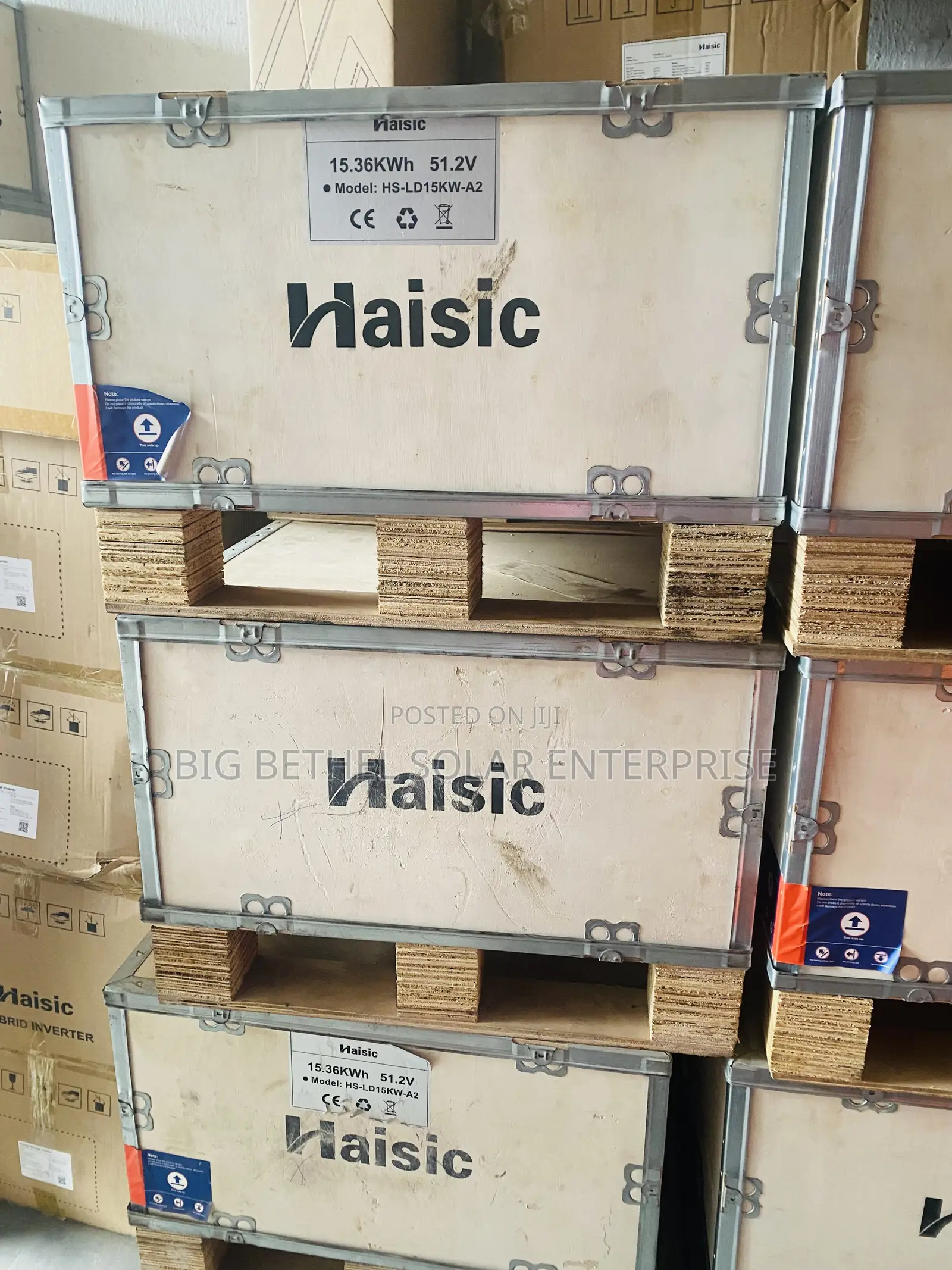 Hasic 15kwh 48v 300ah Solar Lithum Battery