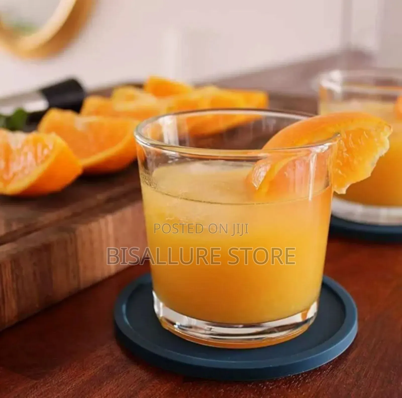 Non Slip Cup Coasters - 6 Pieces