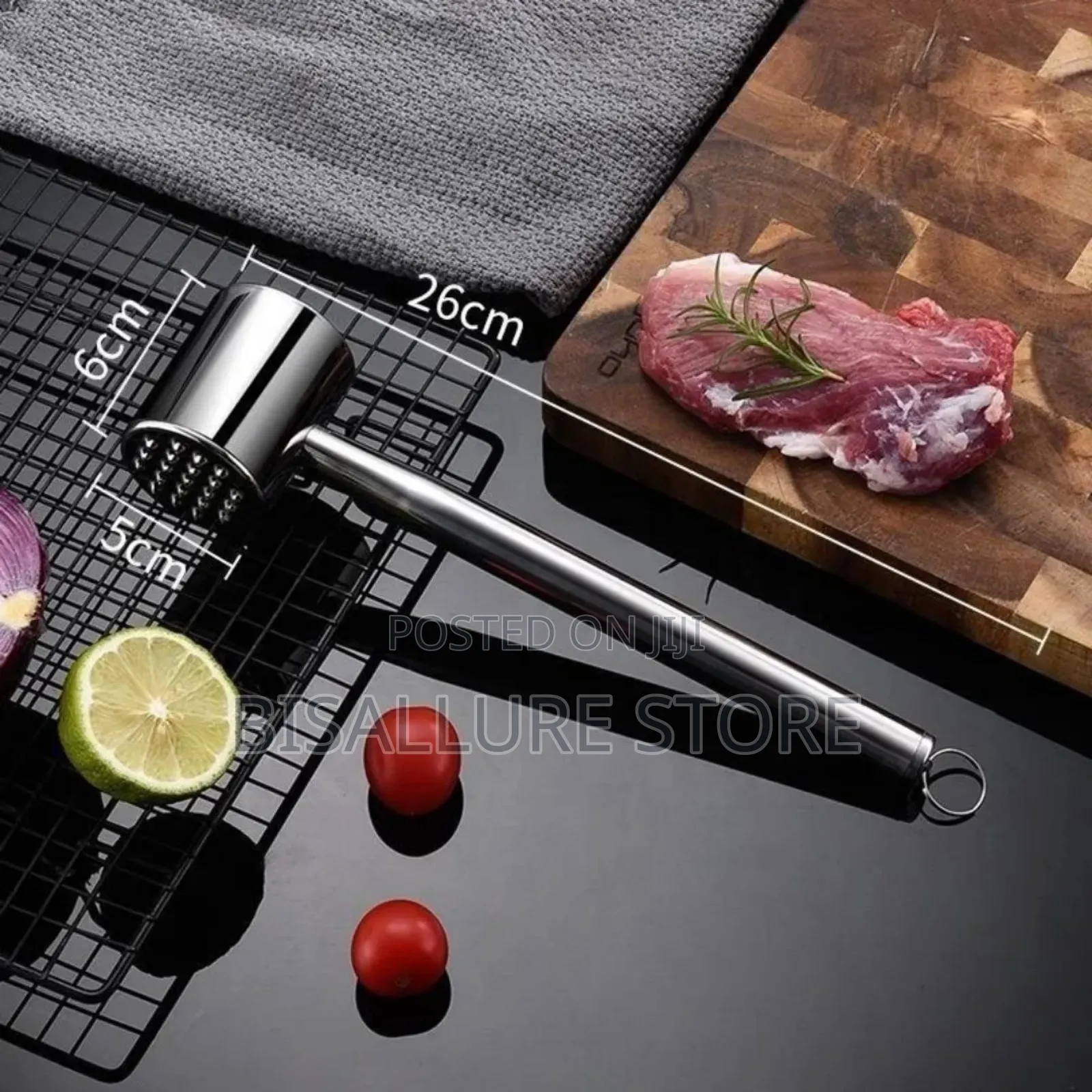 Stainless Meat Hammer And Tenderizer