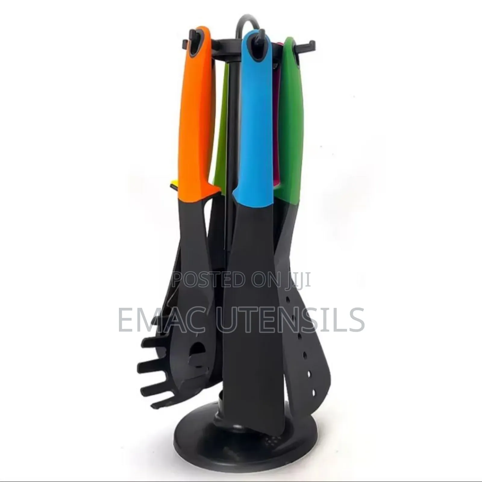 6pcs Non-Stick Colourful Cooking Spoon Set
