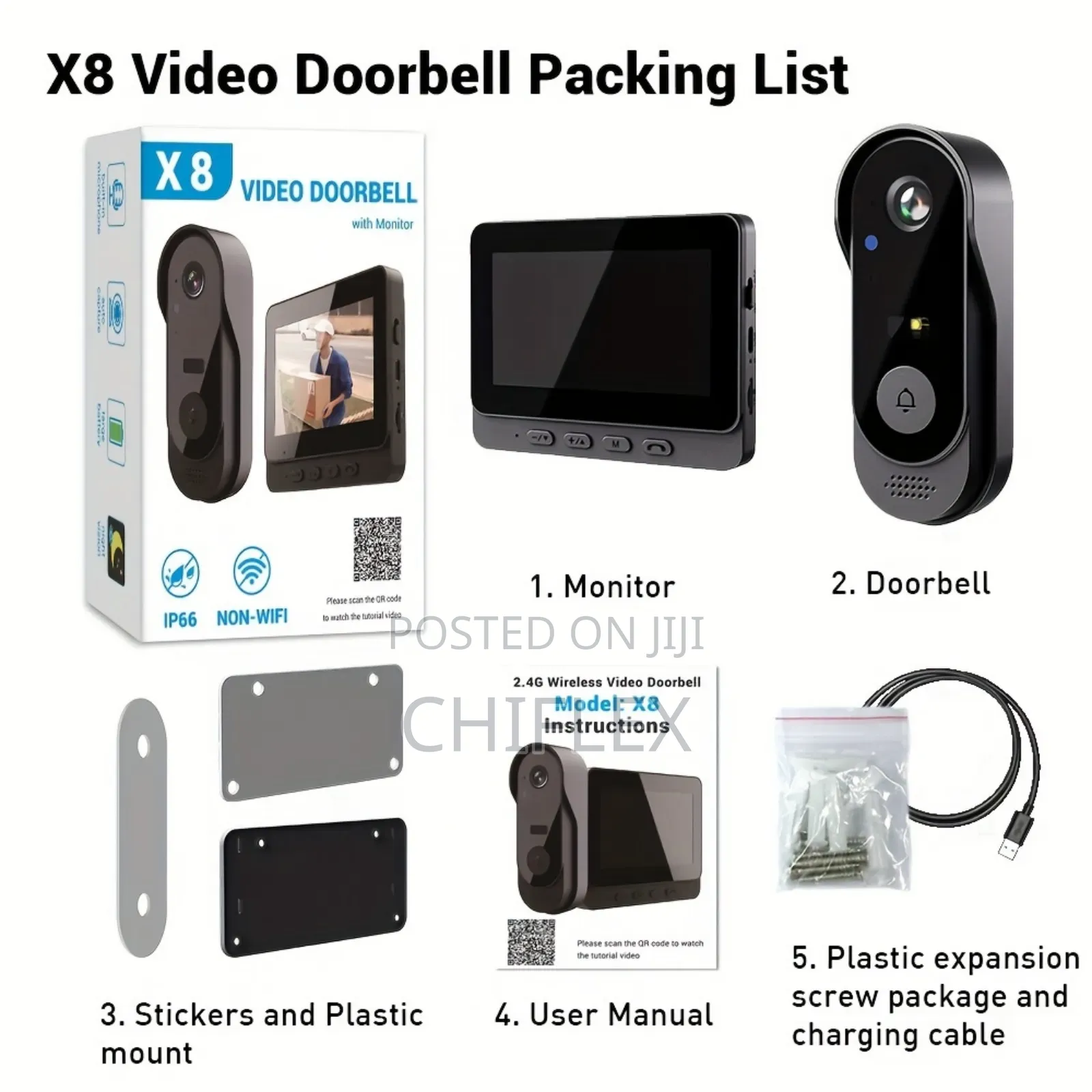Security Video Door Bell