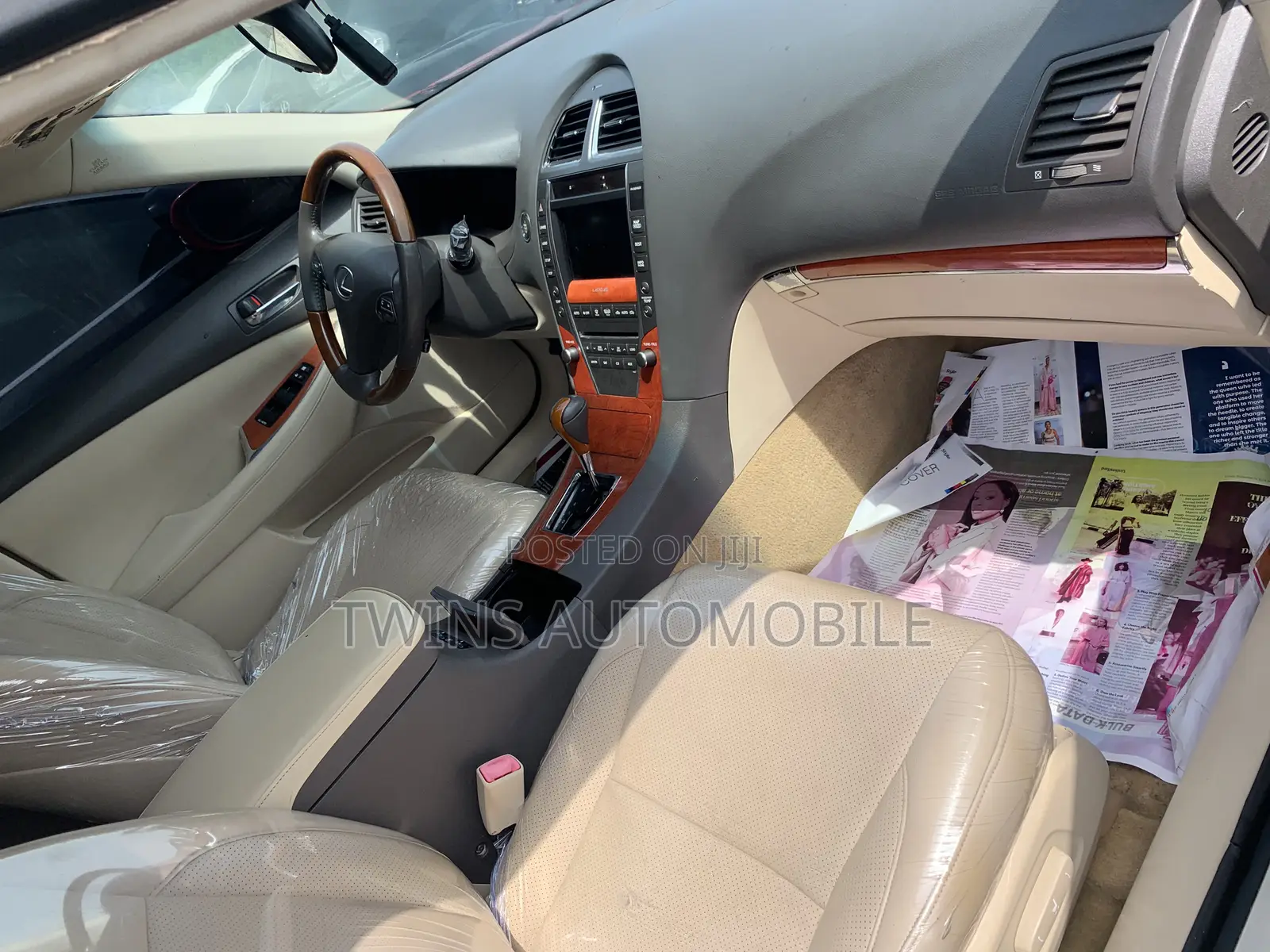 Lexus ES 350 2011 Red