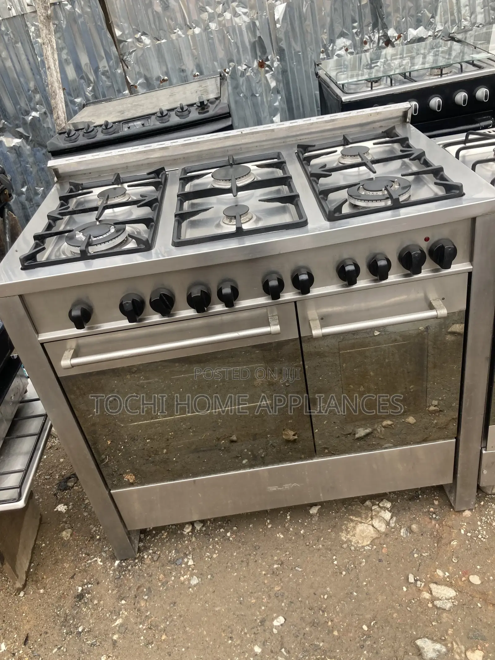 6 Burner Industrial Gas Cooker (Payment on Delivery)