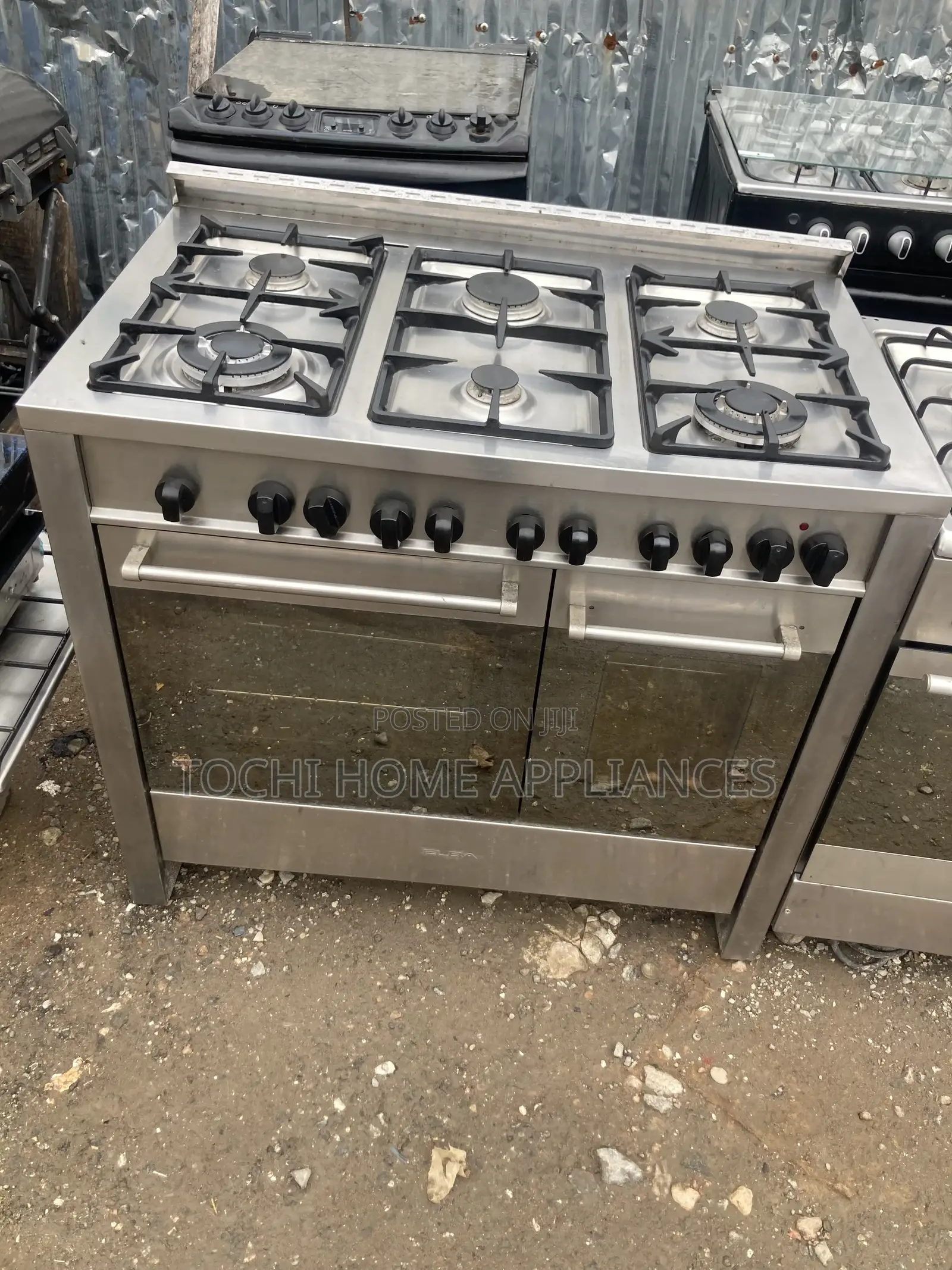 6 Burner Industrial Gas Cooker (Payment on Delivery)