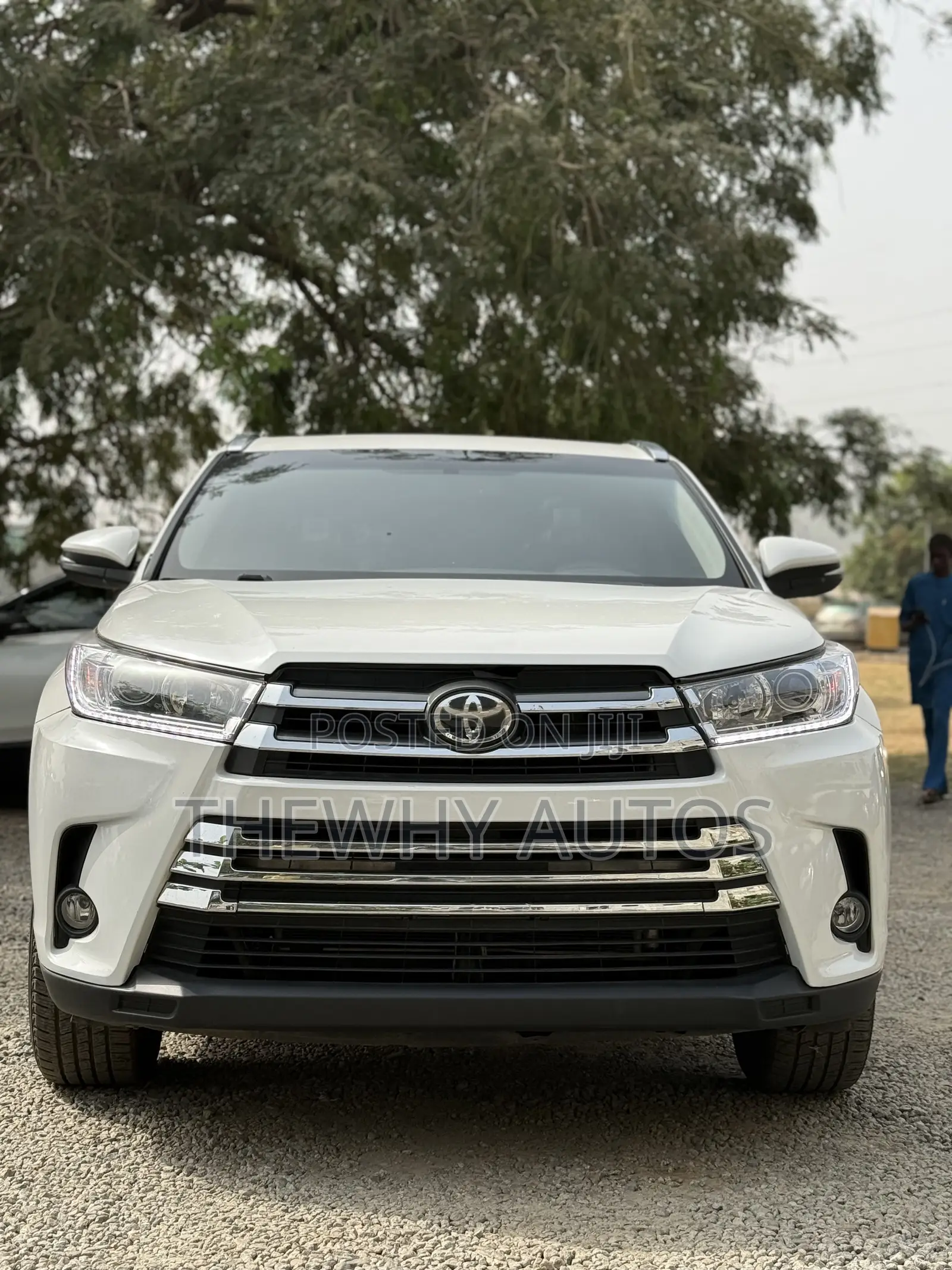 Toyota Highlander XLE V6 4x2 (3.5L 6cyl 6A) 2016 White
