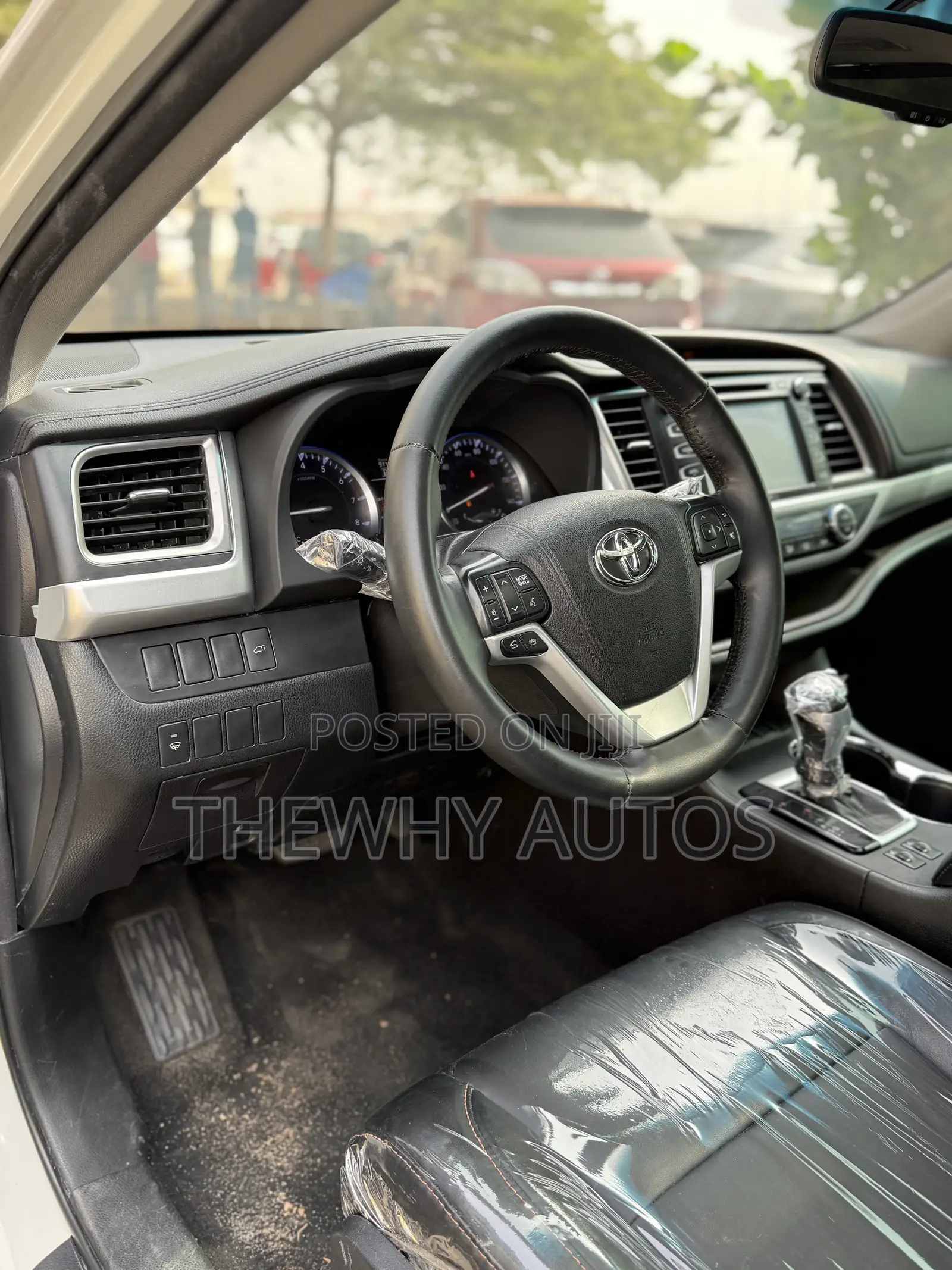 Toyota Highlander XLE V6 4x2 (3.5L 6cyl 6A) 2016 White