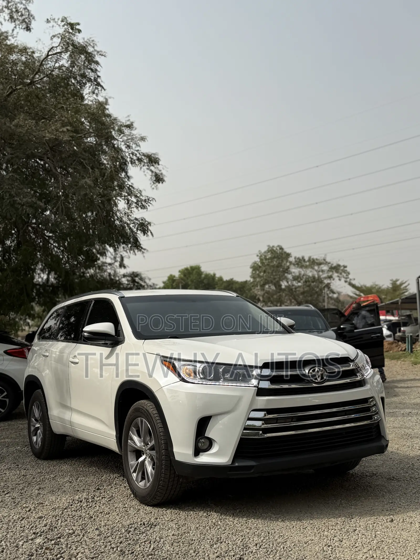Toyota Highlander XLE V6 4x2 (3.5L 6cyl 6A) 2016 White
