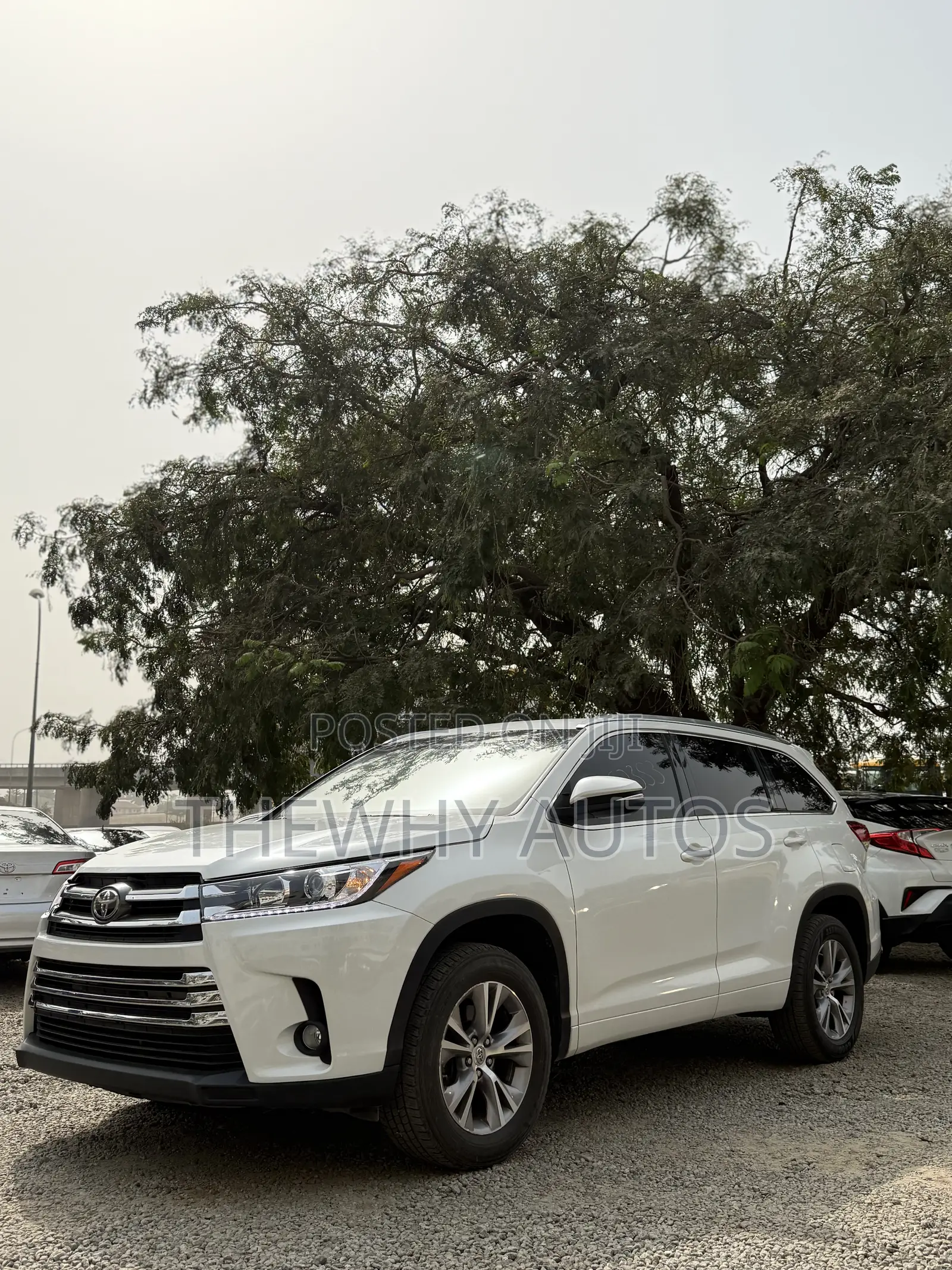 Toyota Highlander XLE V6 4x2 (3.5L 6cyl 6A) 2016 White