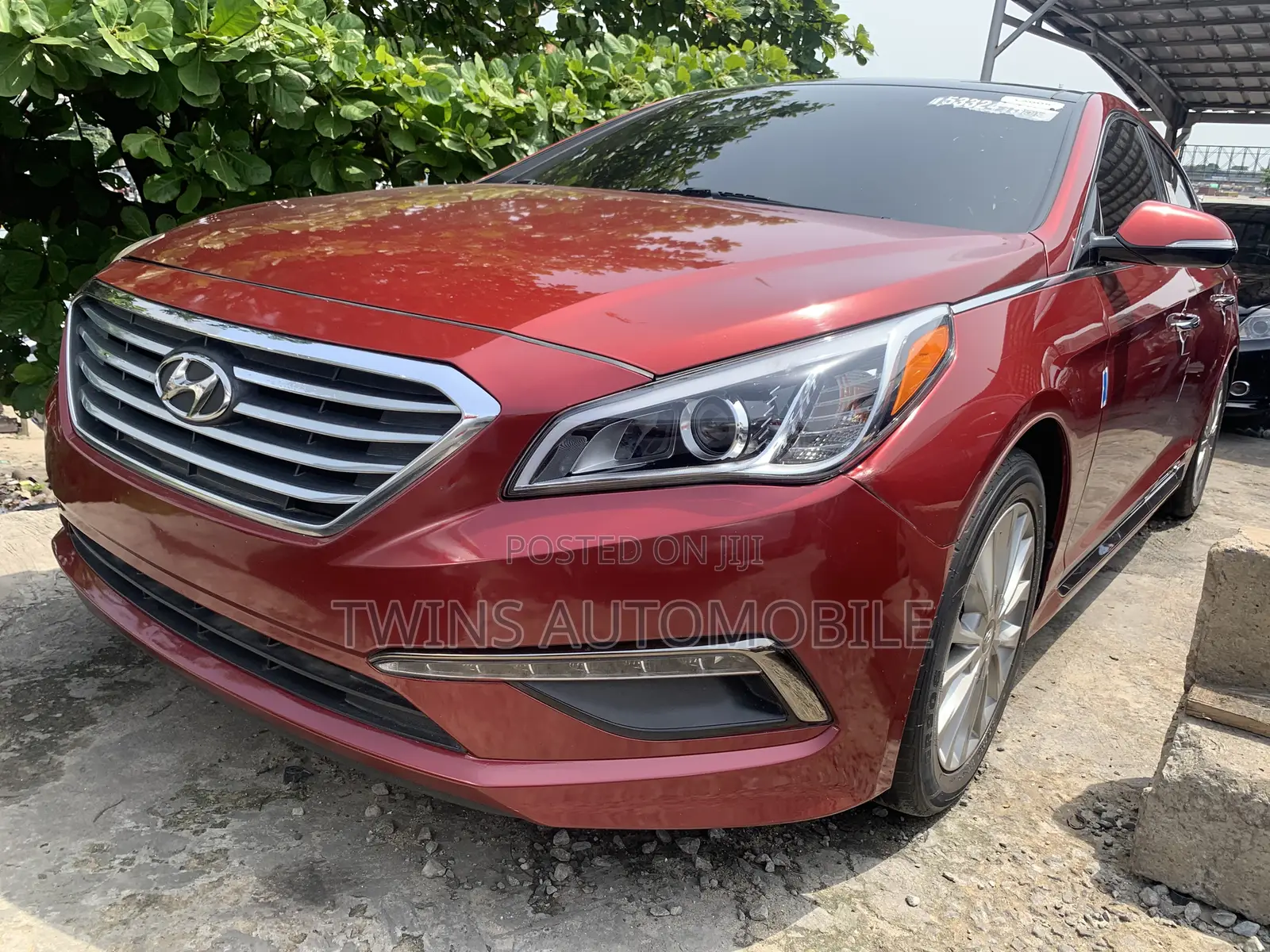 Hyundai Sonata Limited 4dr Sedan (2.4L 4cyl 6A) 2015 Red