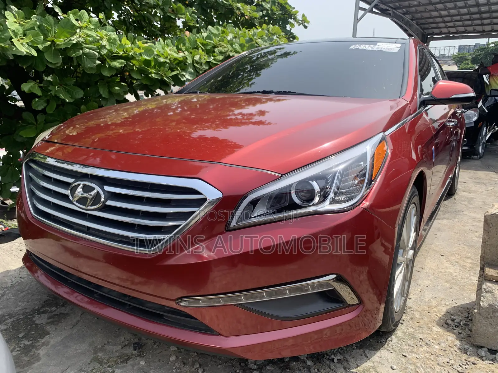 Hyundai Sonata Limited 4dr Sedan (2.4L 4cyl 6A) 2015 Red