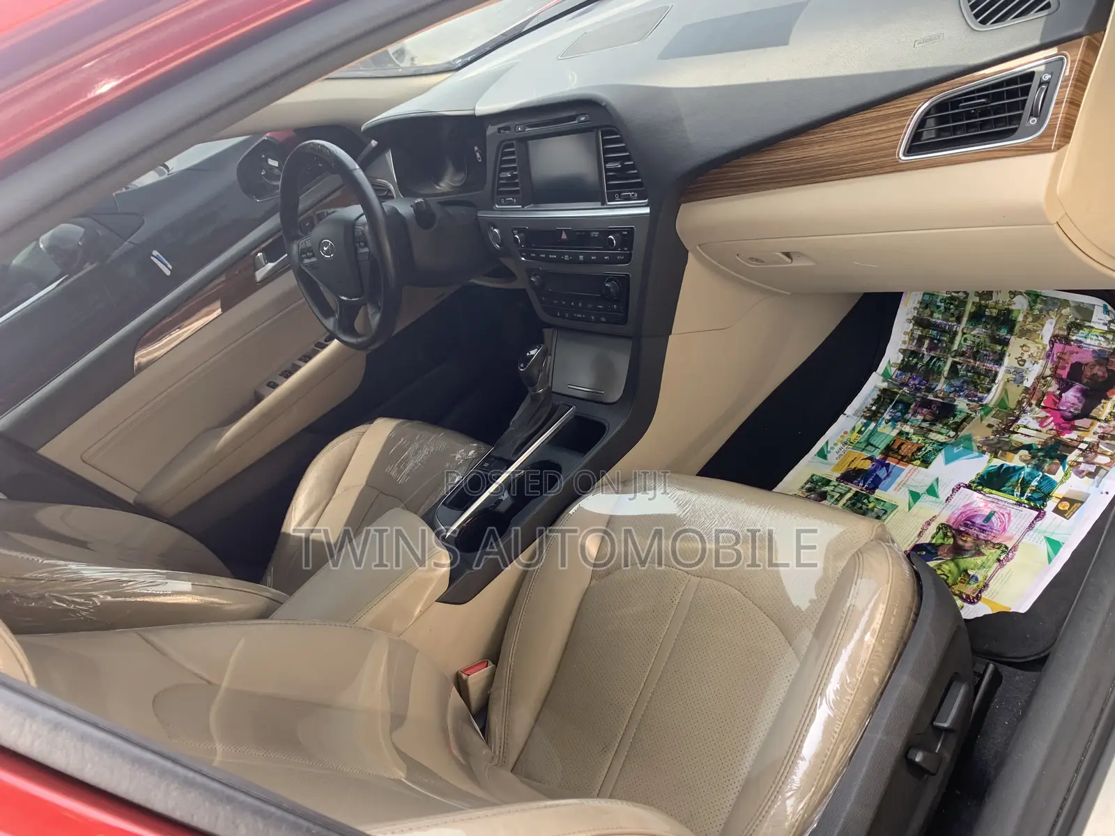 Hyundai Sonata Limited 4dr Sedan (2.4L 4cyl 6A) 2015 Red