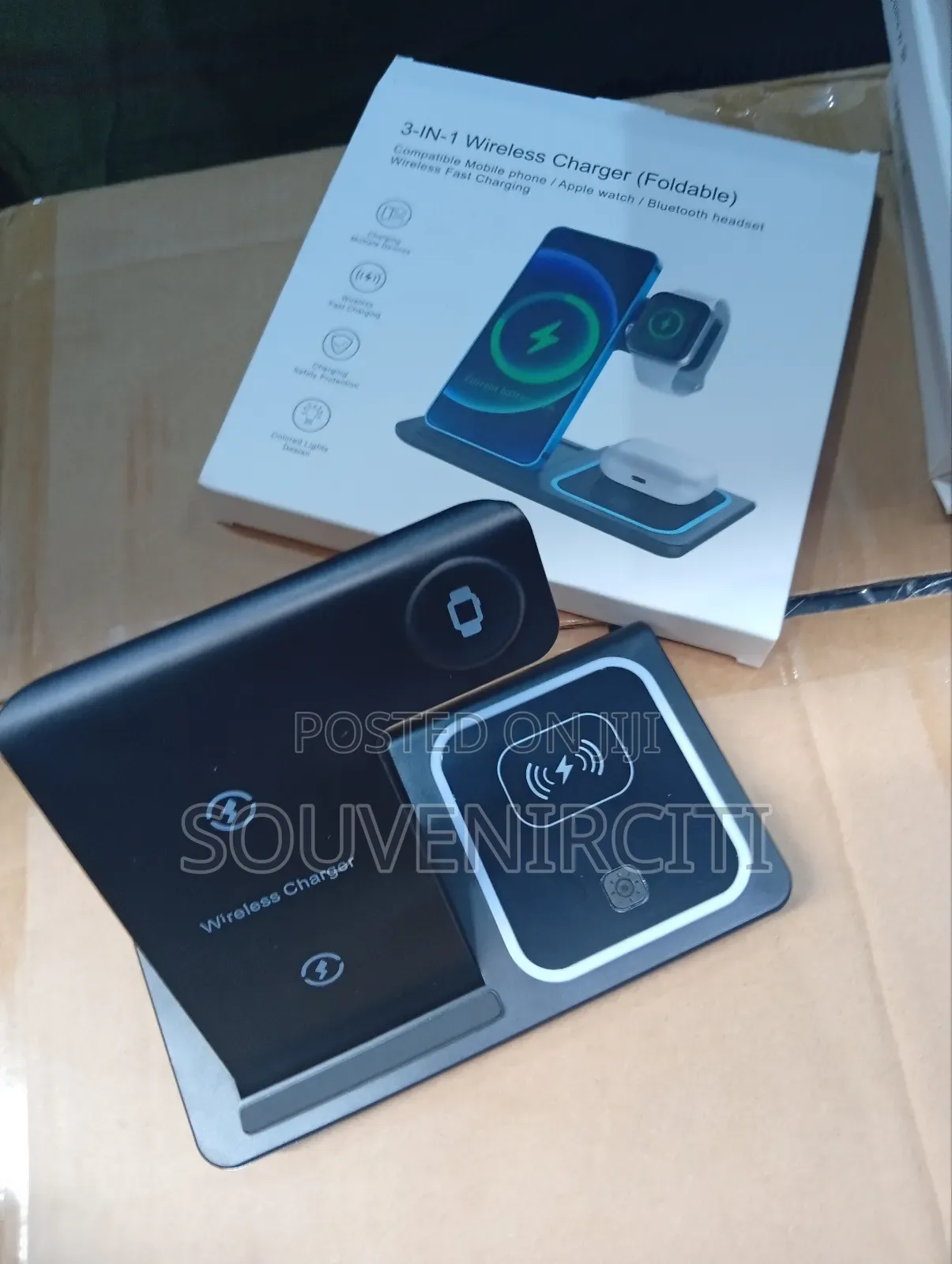 3 in 1 Wireless Charging Station
