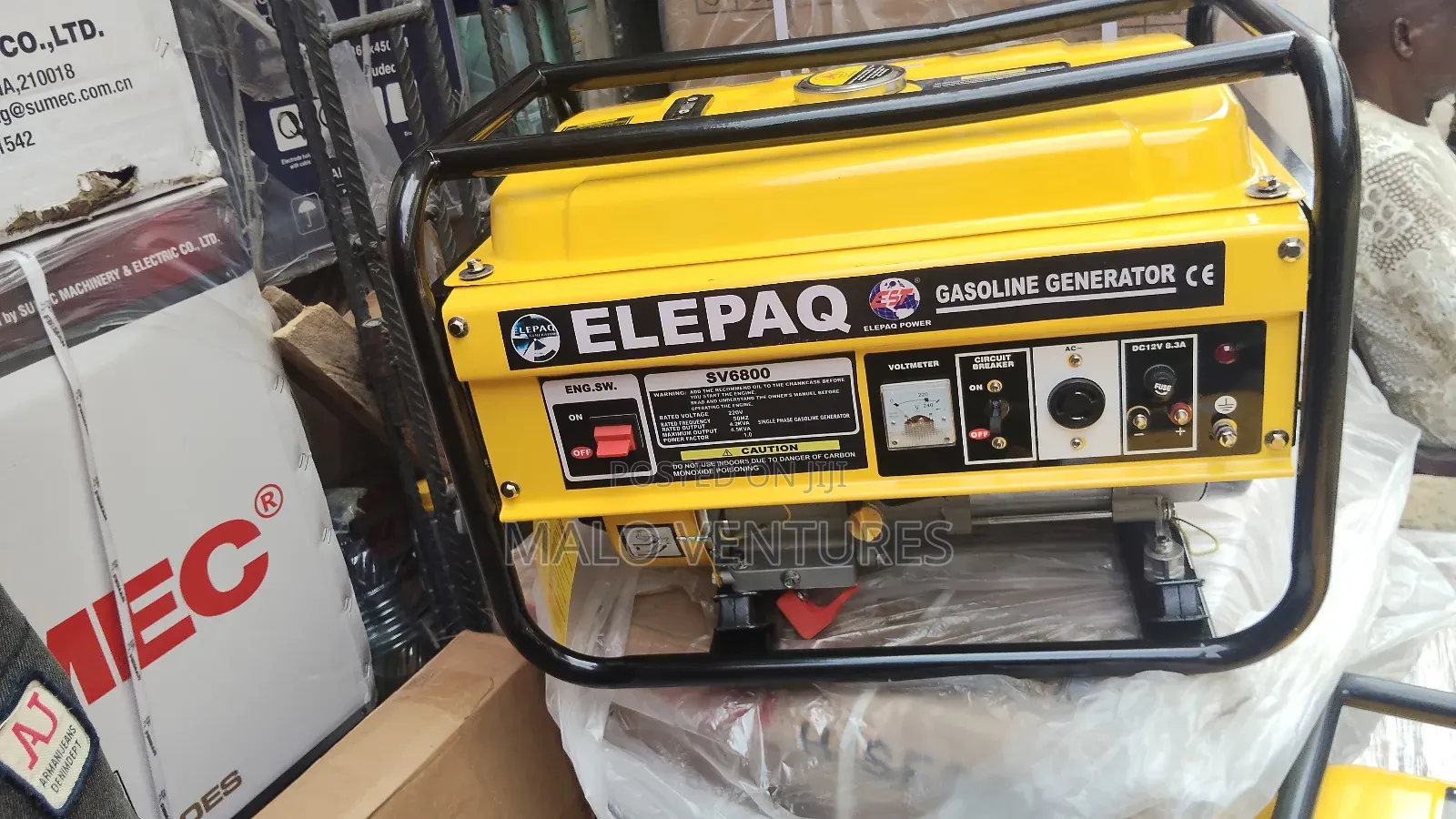 4.5kva Elepaq Long Coil Generator