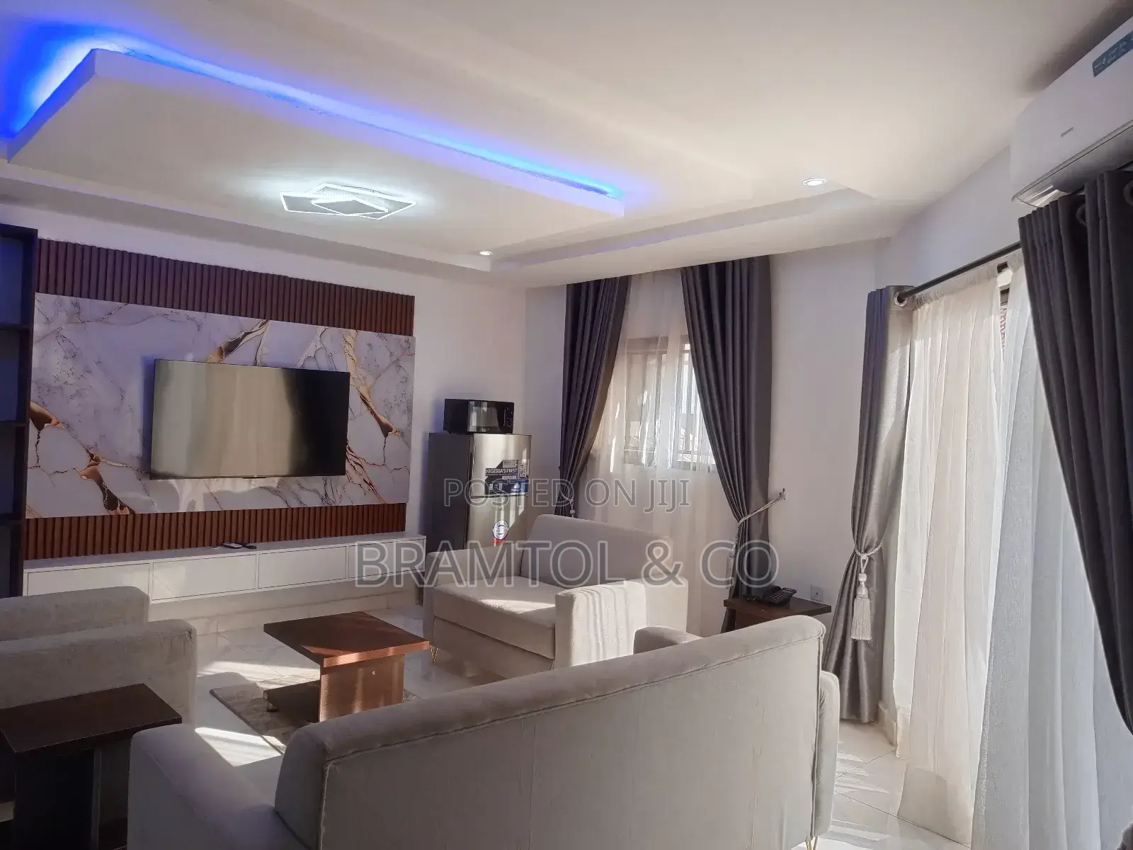 Furnished 3bdrm Block of Flats in Katampe Extension for rent