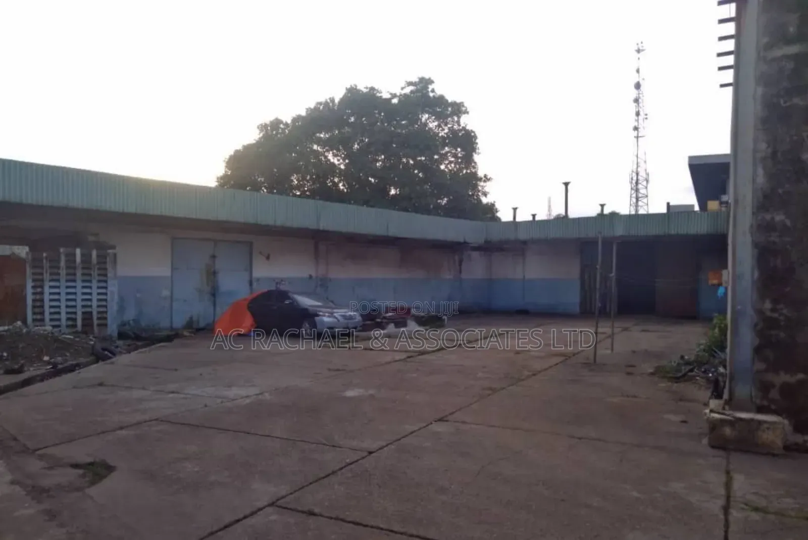 1925sqm Warehouse Self Compound for Lease at Greek Road Apapa