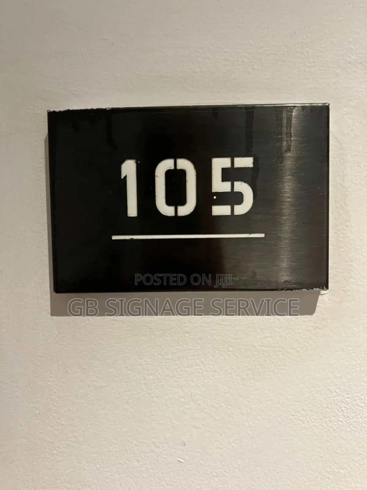 Classic Door Number Signage