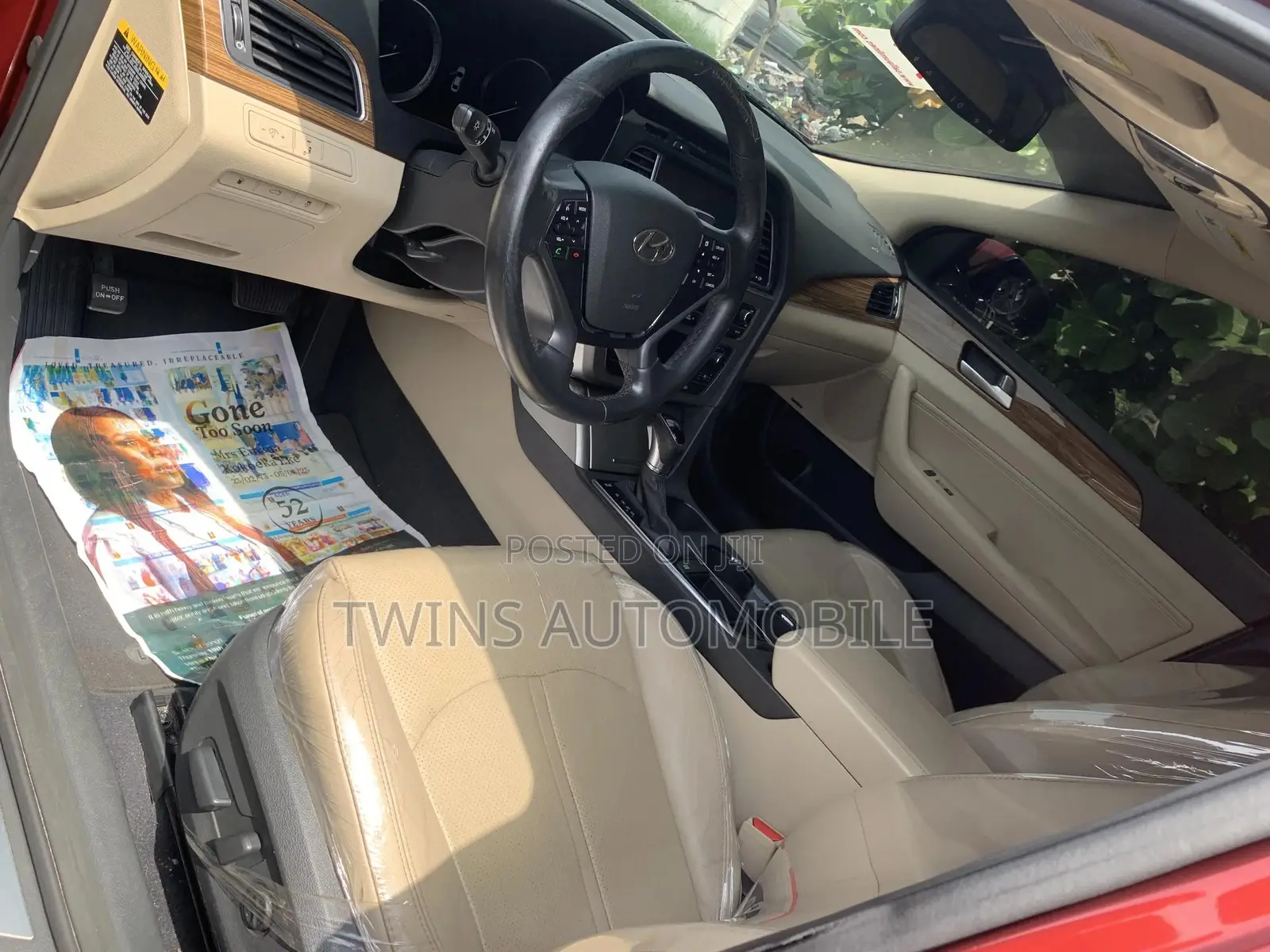 Hyundai Sonata Limited 4dr Sedan (2.4L 4cyl 6A) 2015 Red