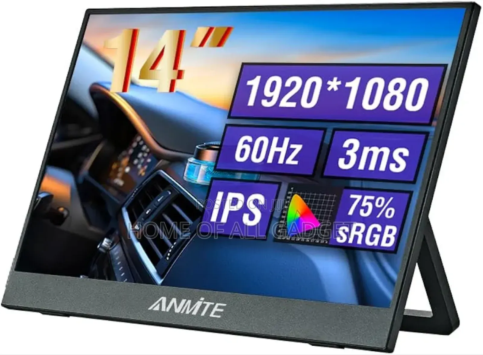 Portable Touch Monitor 14 Inch Computer Gaming Display