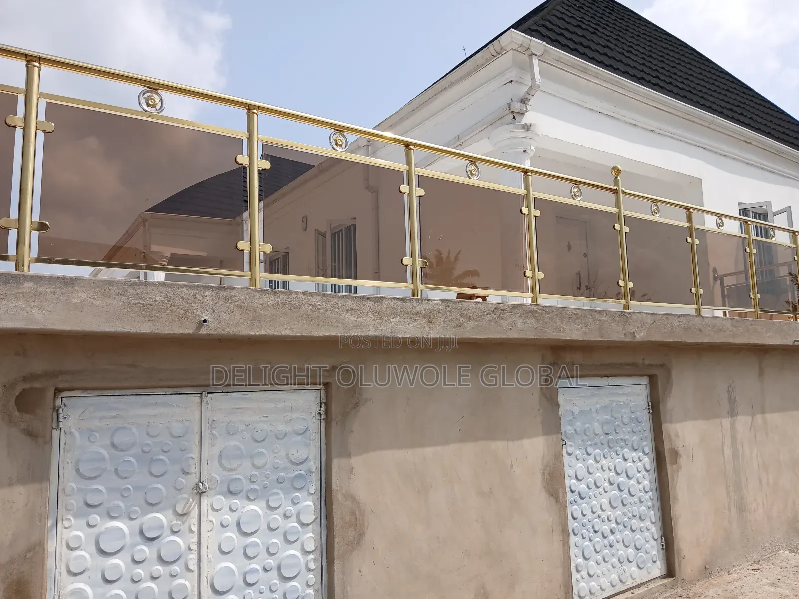 Gold Handrails