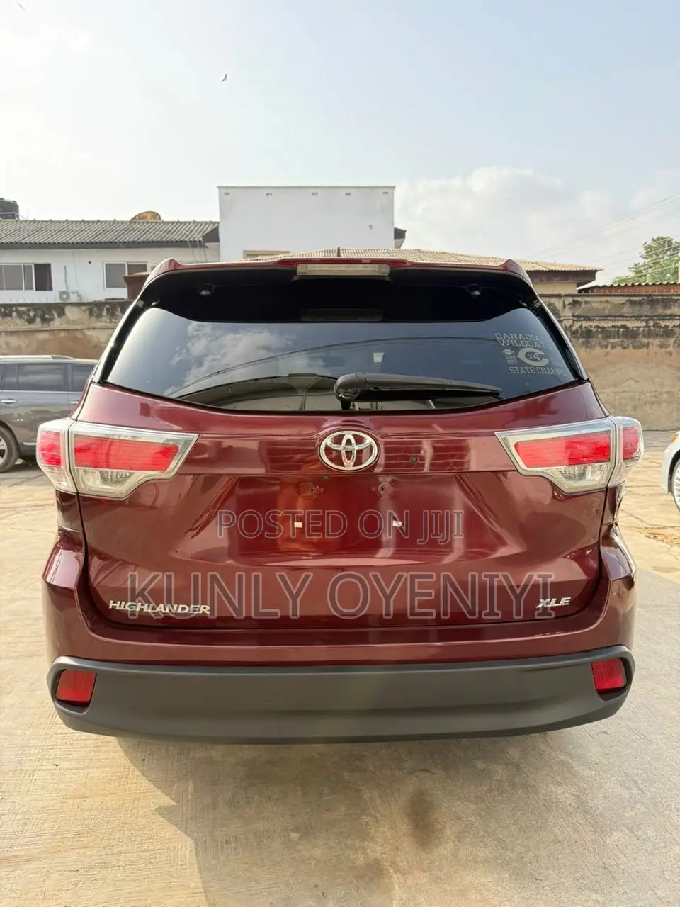 Toyota Highlander XLE 4dr SUV (3.5L 6cyl 6A) 2014 Burgundy